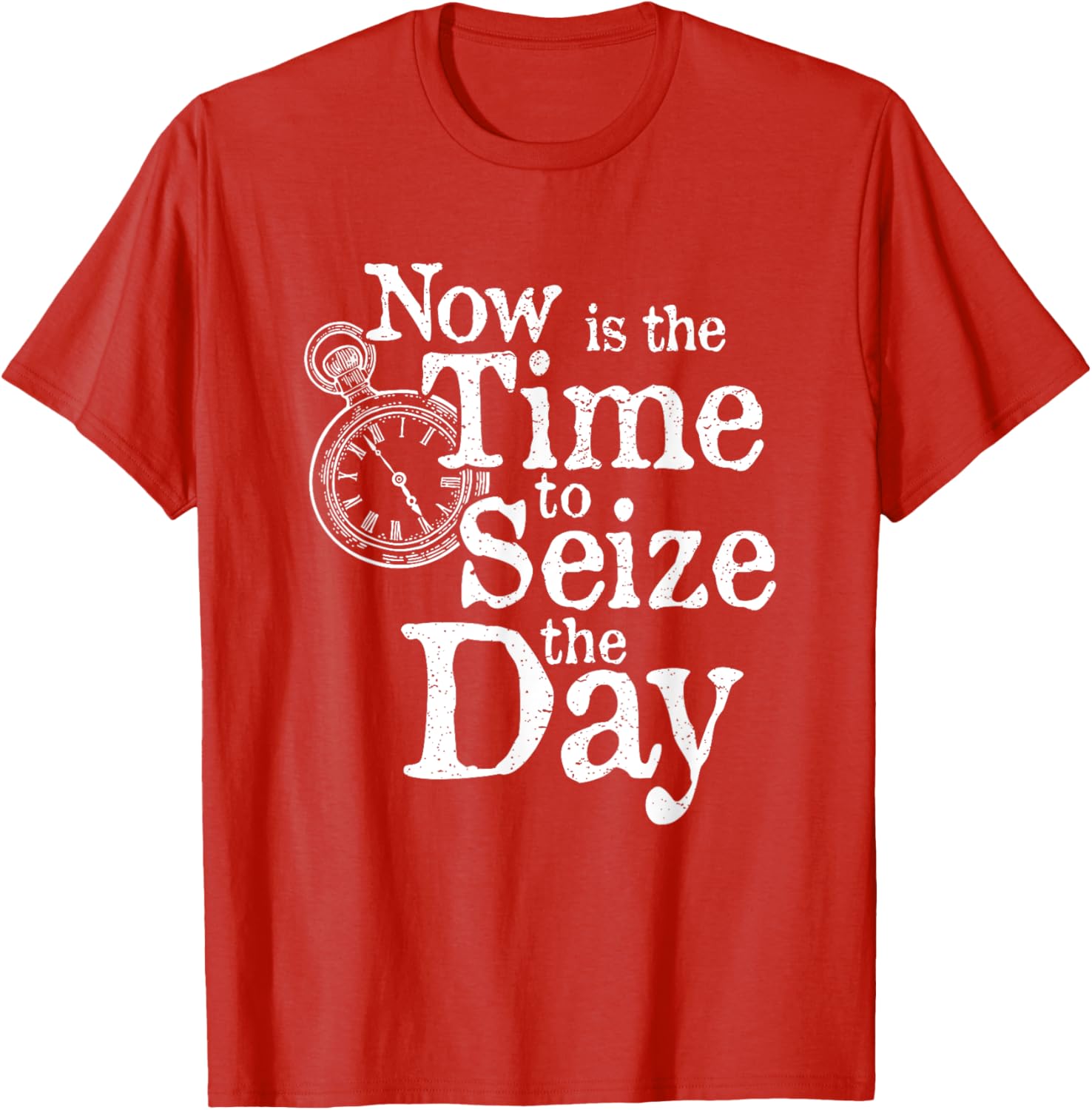 Seize the Day Motivational Quote T-Shirt for Back to School Fun - 3