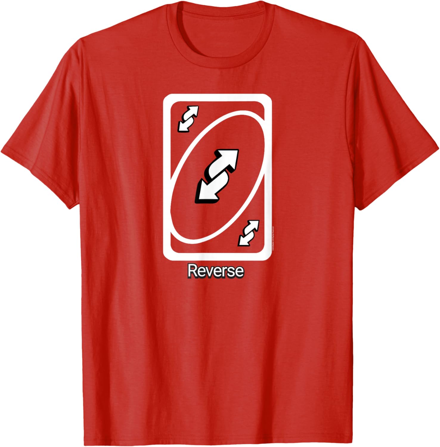UNO Reverse Card T-Shirt Fun Graphic Tee for Game Lovers - 6