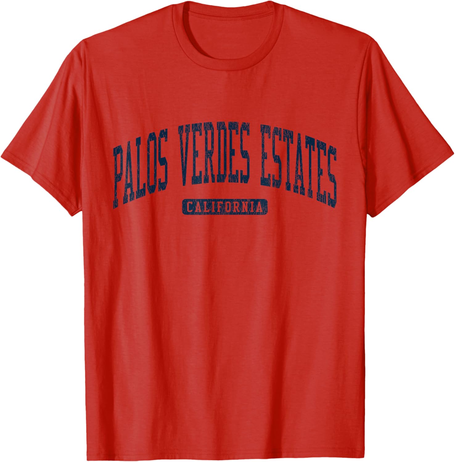 Palos Verdes Estates College Style T-Shirt for Casual Wear - 2