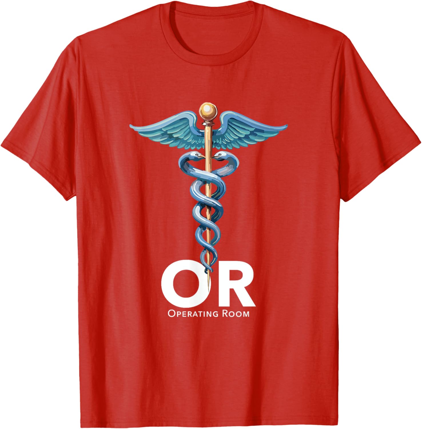 Operating Room Registered Nurse T-Shirt for Hospital Staff Uniform - 20