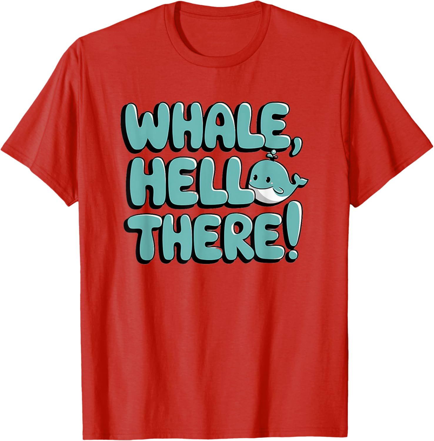 Whale Hello There Cute Ocean Pun T-Shirt for Animal Lovers - 6