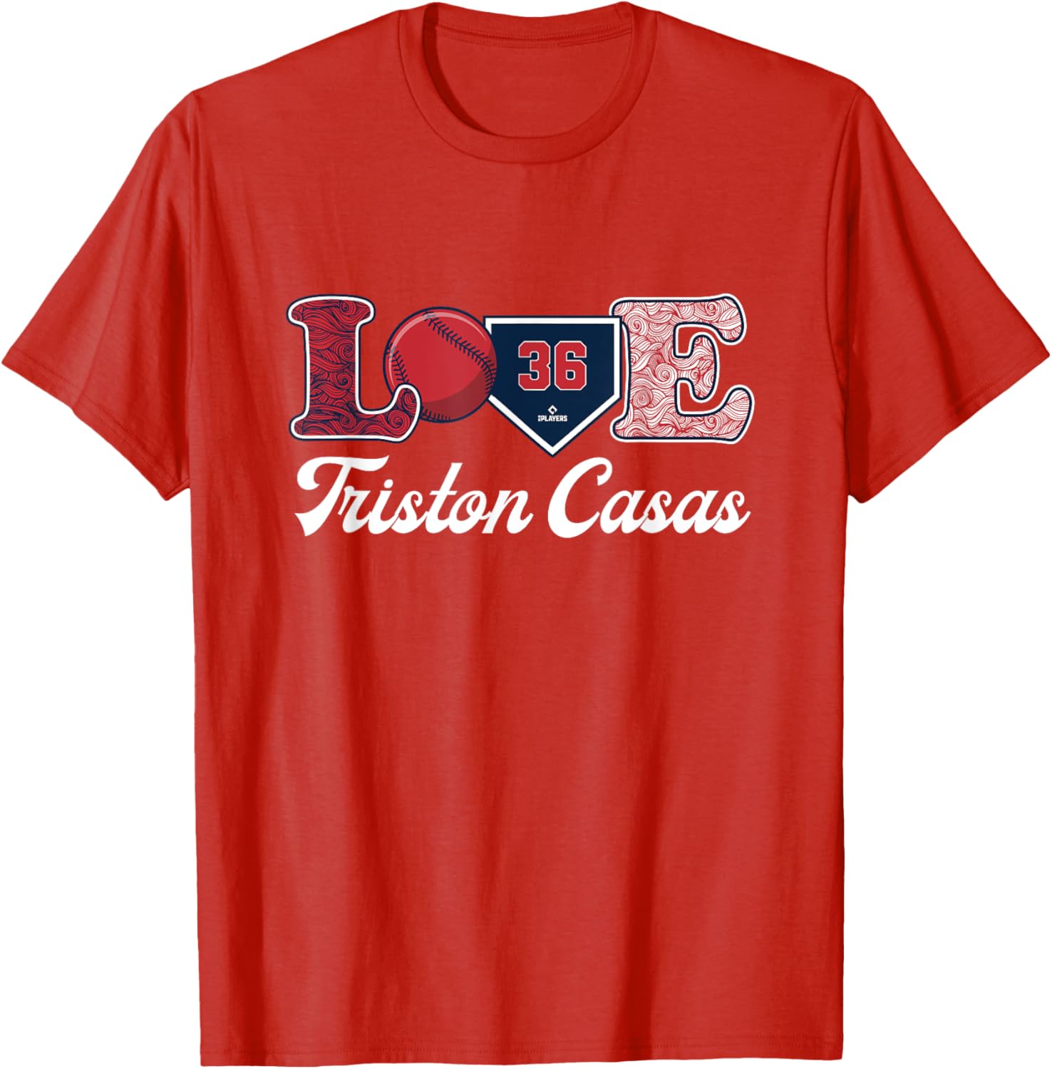Triston Casas Boston Red Sox MLBPA T-Shirt for Authentic Baseball Fans - 4