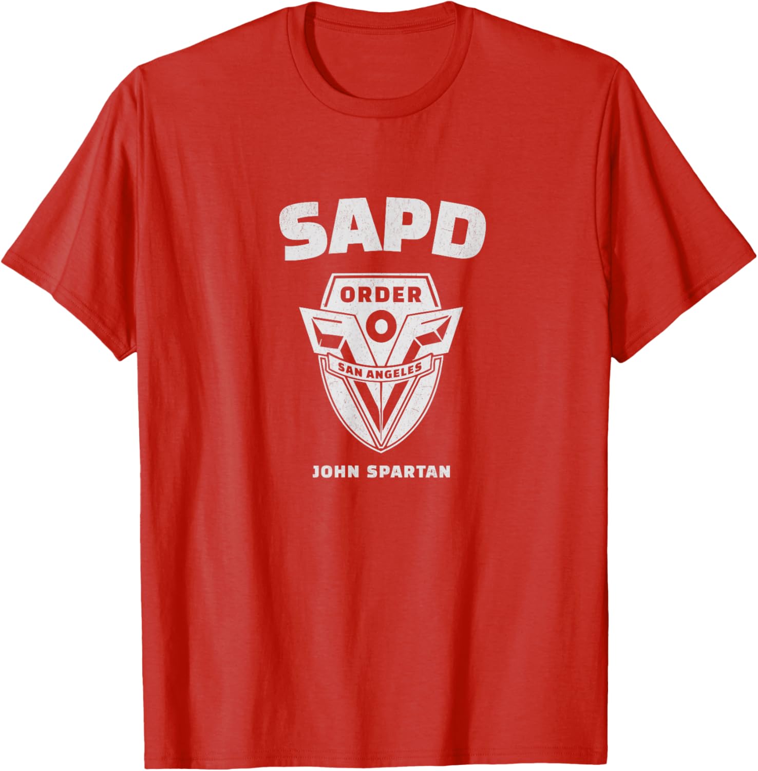 Vintage San Angeles Police Department Demolition T-Shirt for Fans - 2