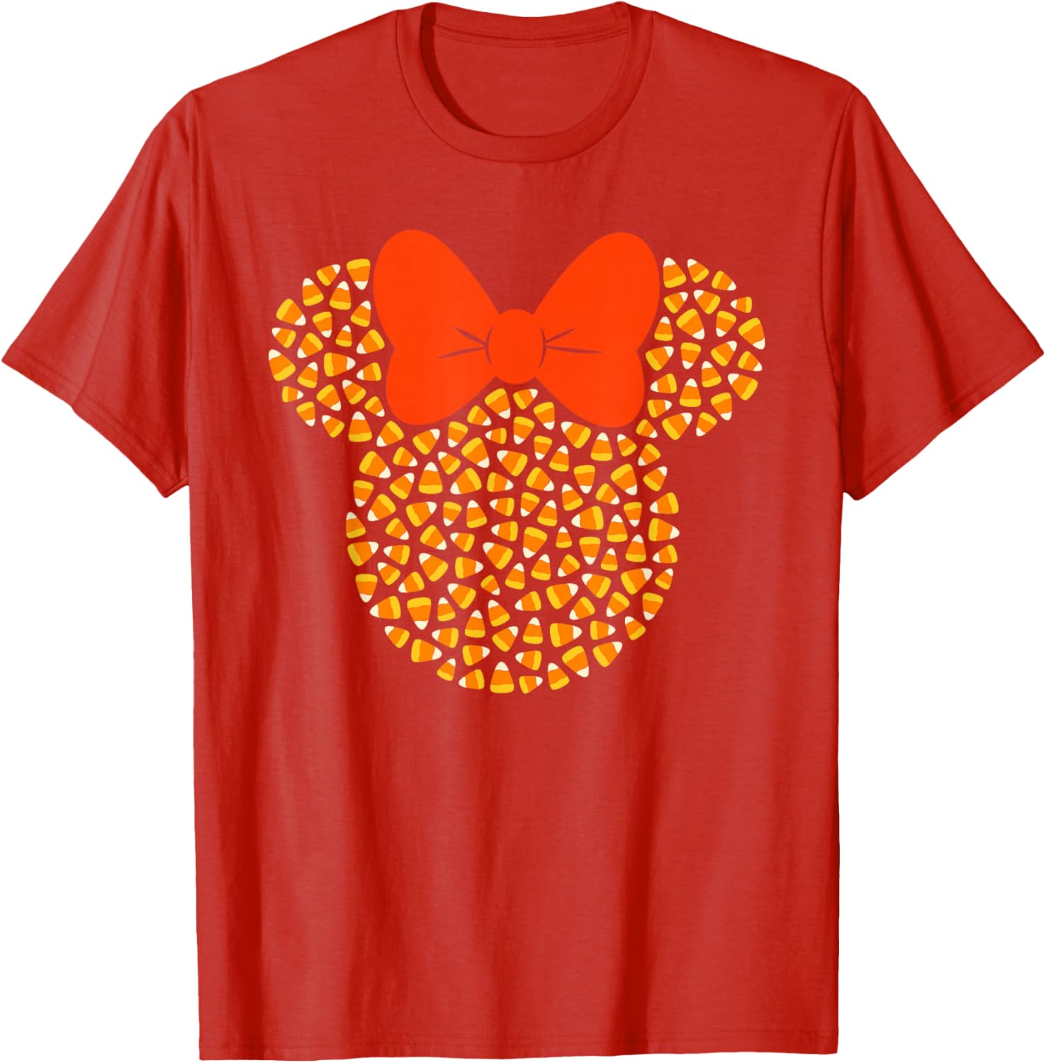 Disney Minnie Mouse Candy Corn Halloween T-Shirt for Fun Fall Celebrations - 14