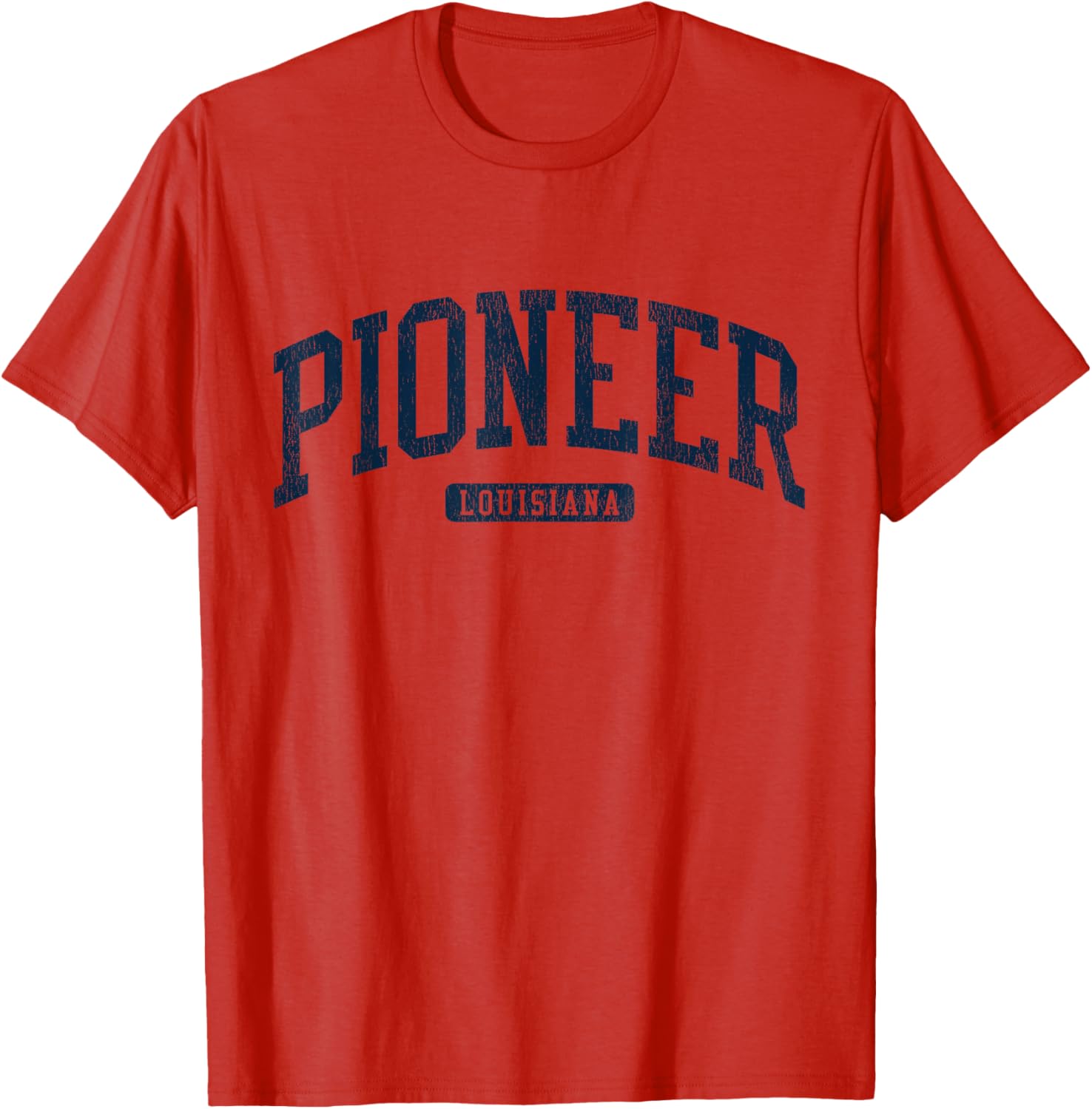 Pioneer Louisiana College University Blue T-Shirt for Trendy Casual Wear - 8