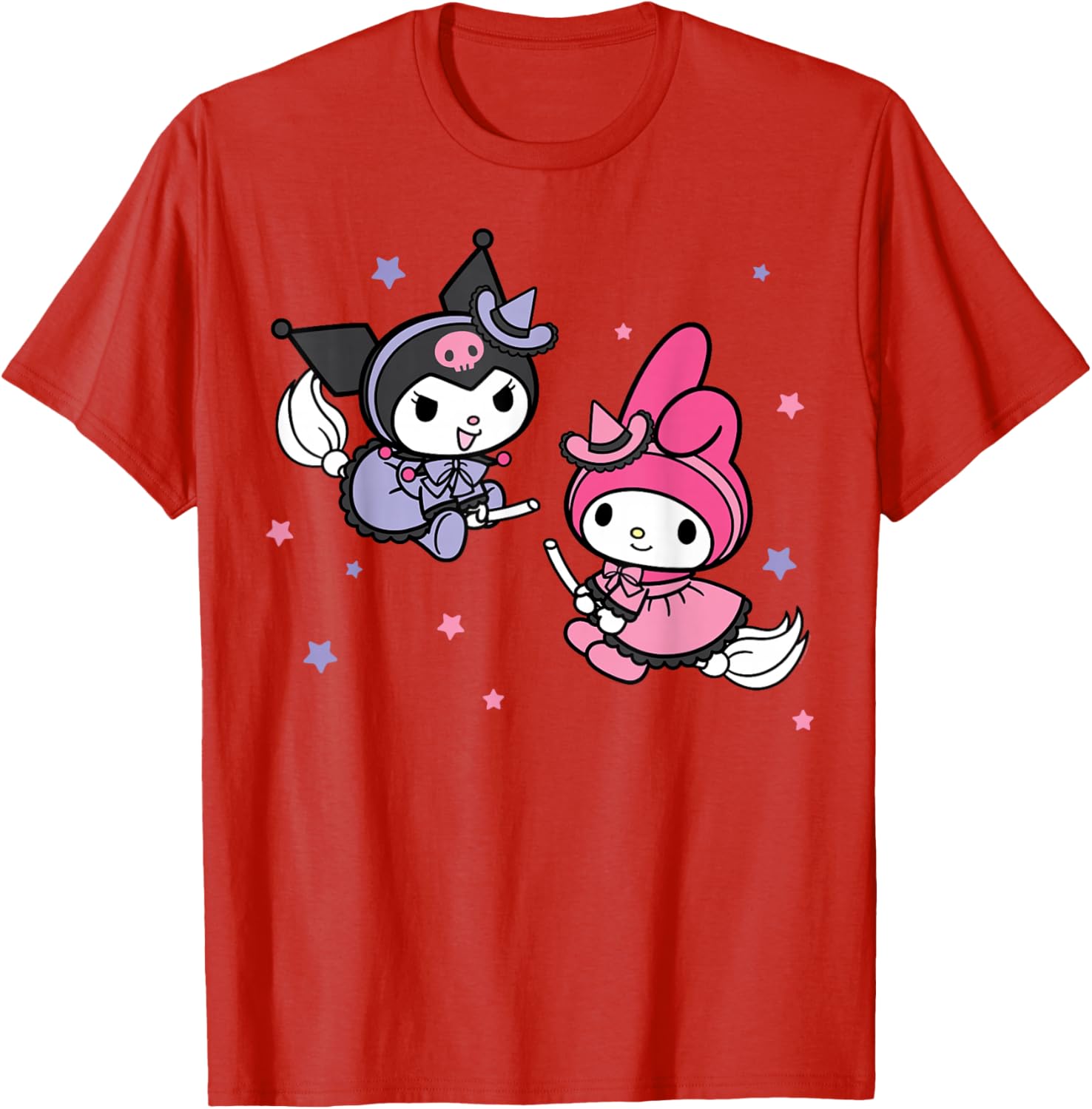 My Melody Kuromi Little Witches Halloween T-Shirt for Kids and Adults - 8