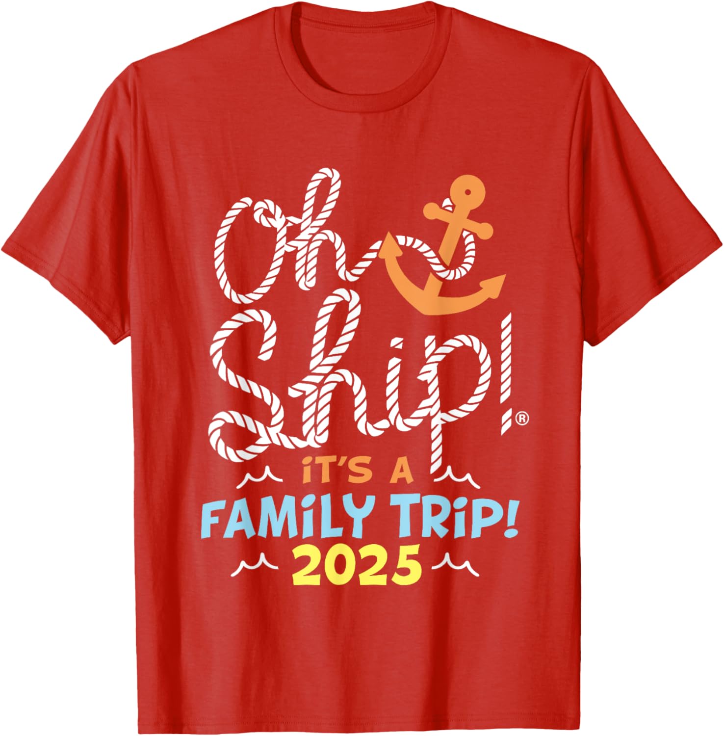 Oh Ship It's a Family Trip 2025 Matching Cruise T-Shirt for All Ages - 13