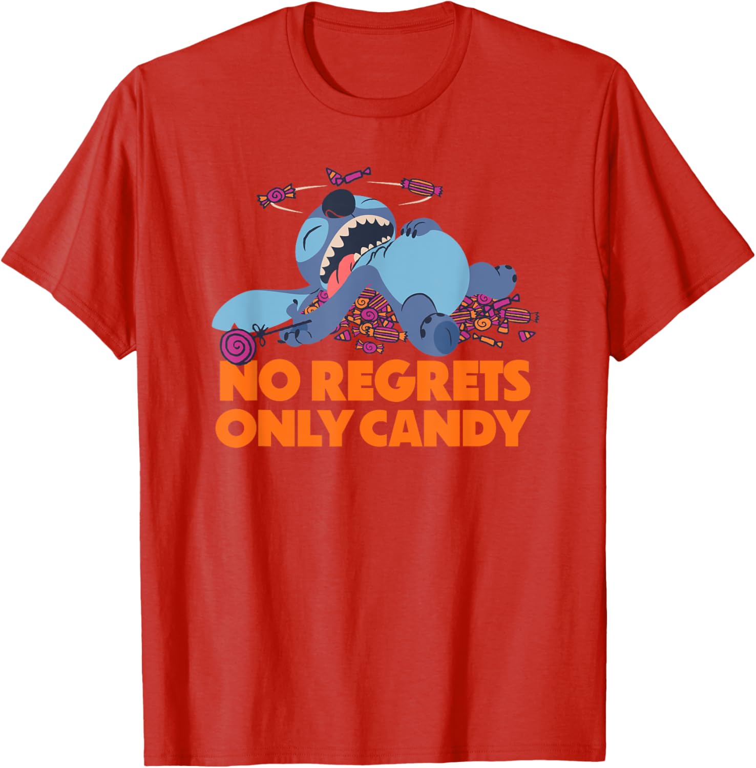Amazon Essentials Halloween No Regrets Only Candy T-Shirt for Fun Celebrations - 5