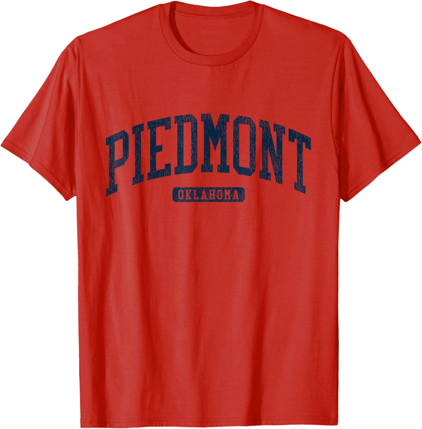 Piedmont Oklahoma College Blue T-Shirt for Ultimate School Spirit - 13