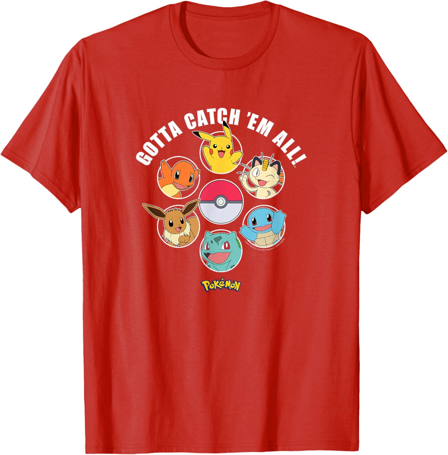 Pokémon Gotta Catch Em All Group T-Shirt for Fans and Collectors - 7