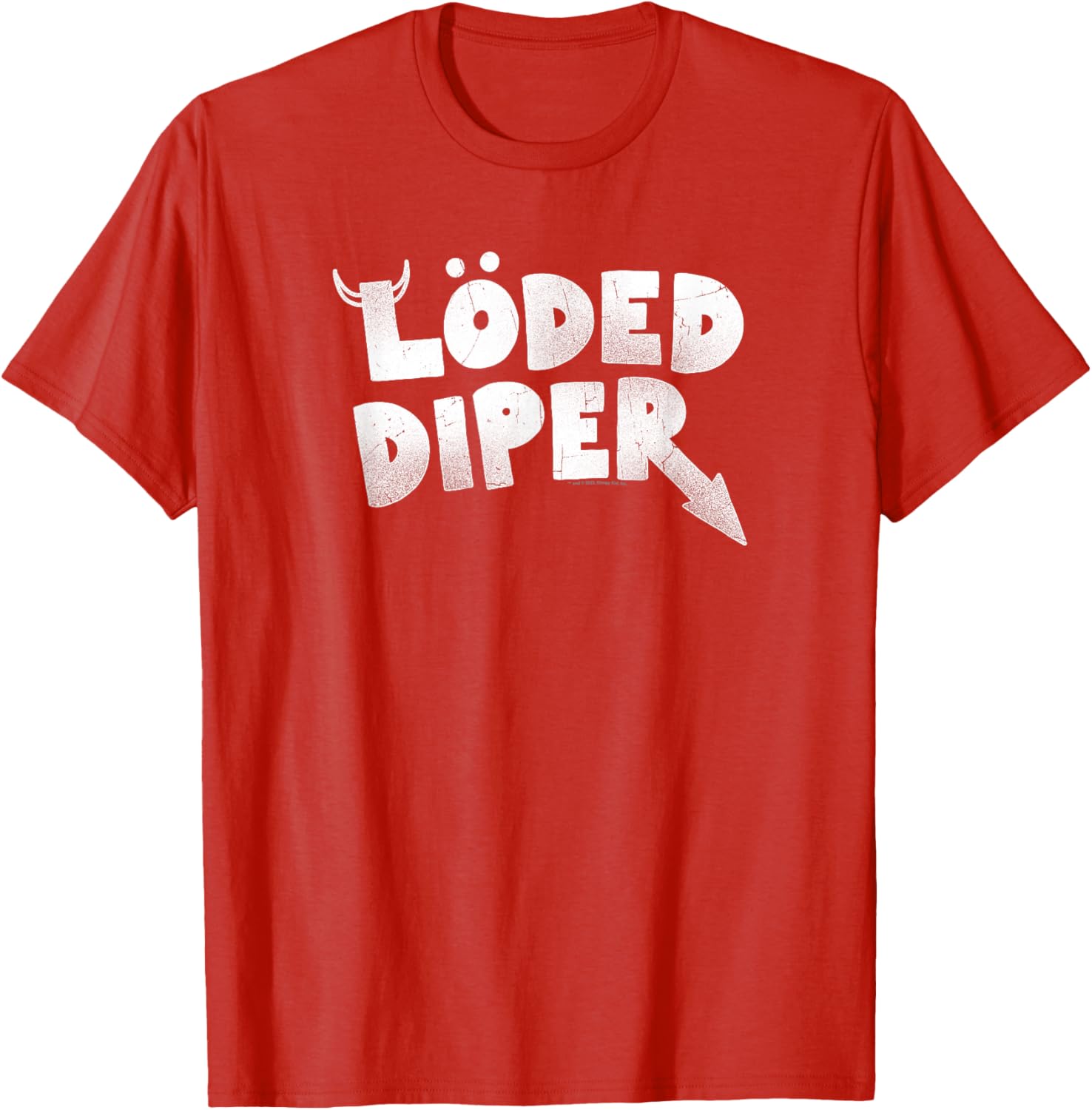 Wimpy Kid LÖDED DIPER Distressed Logo T-Shirt for Fun Style - 8