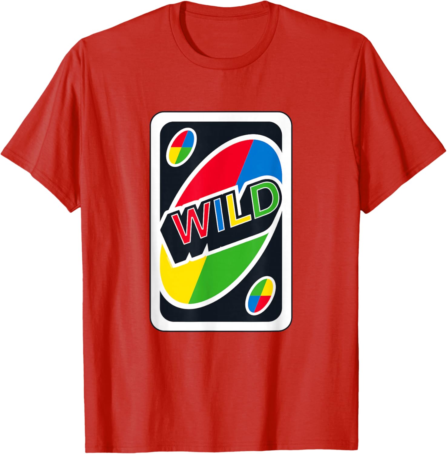 UNO Wild Card T-Shirt Fun Graphic Tee for Gamers and Casual Wear - 5