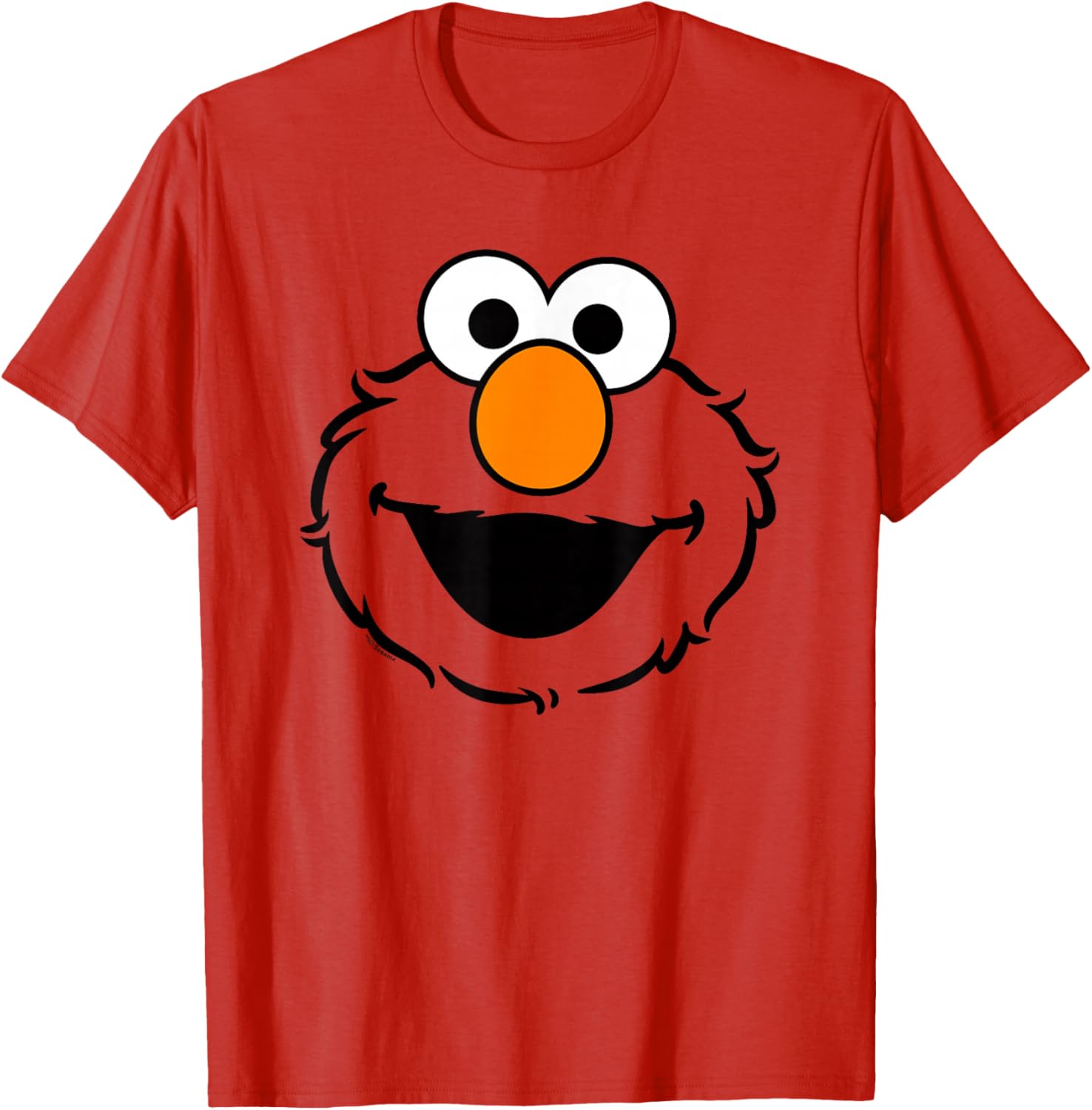 Sesame Street Elmo Full Face T-Shirt for Fun Kids' Fashion and Playtime - 1