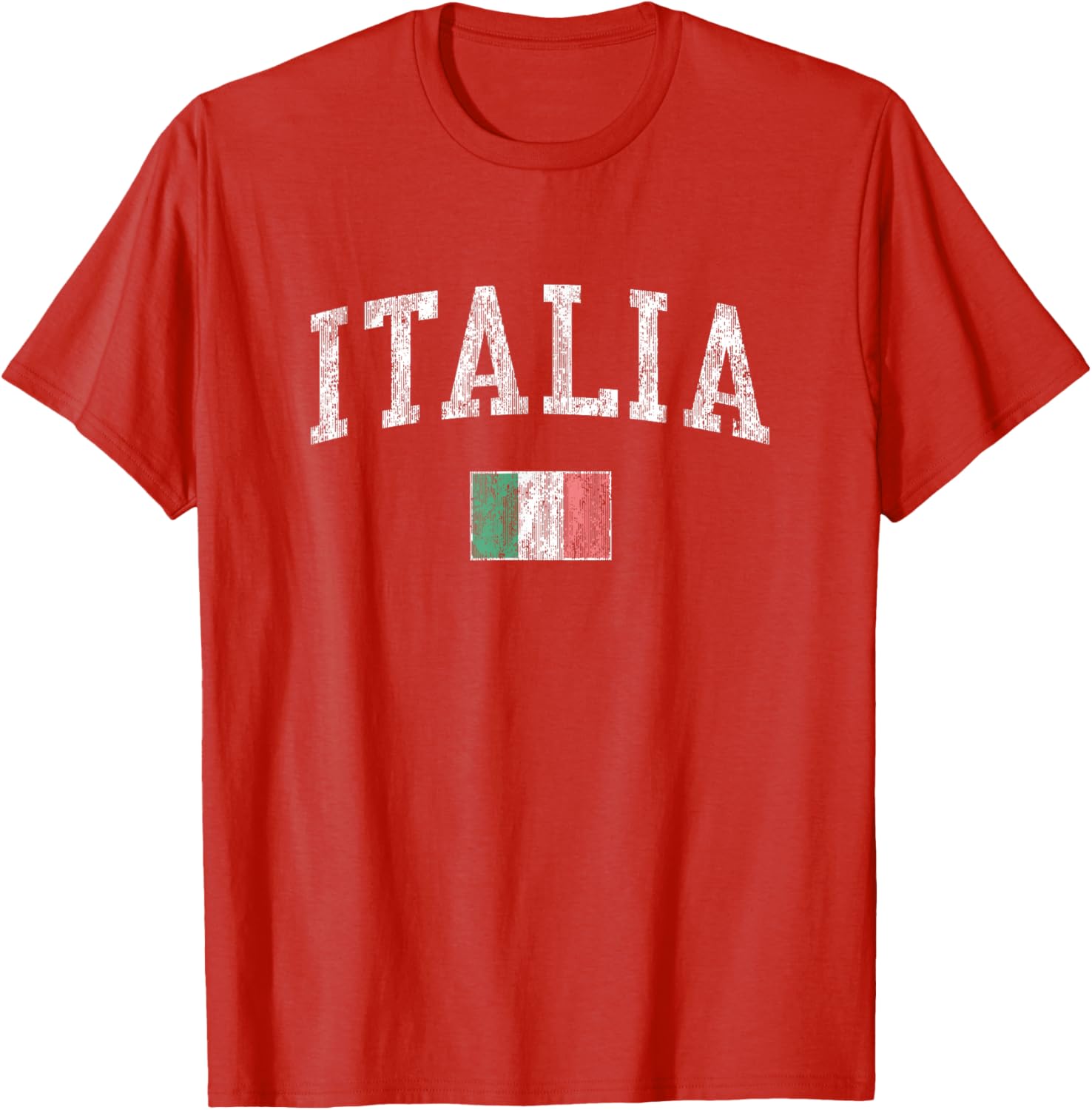 Vintage Italy T-Shirt with Italian Flag for Sports Fans and Travelers - 5