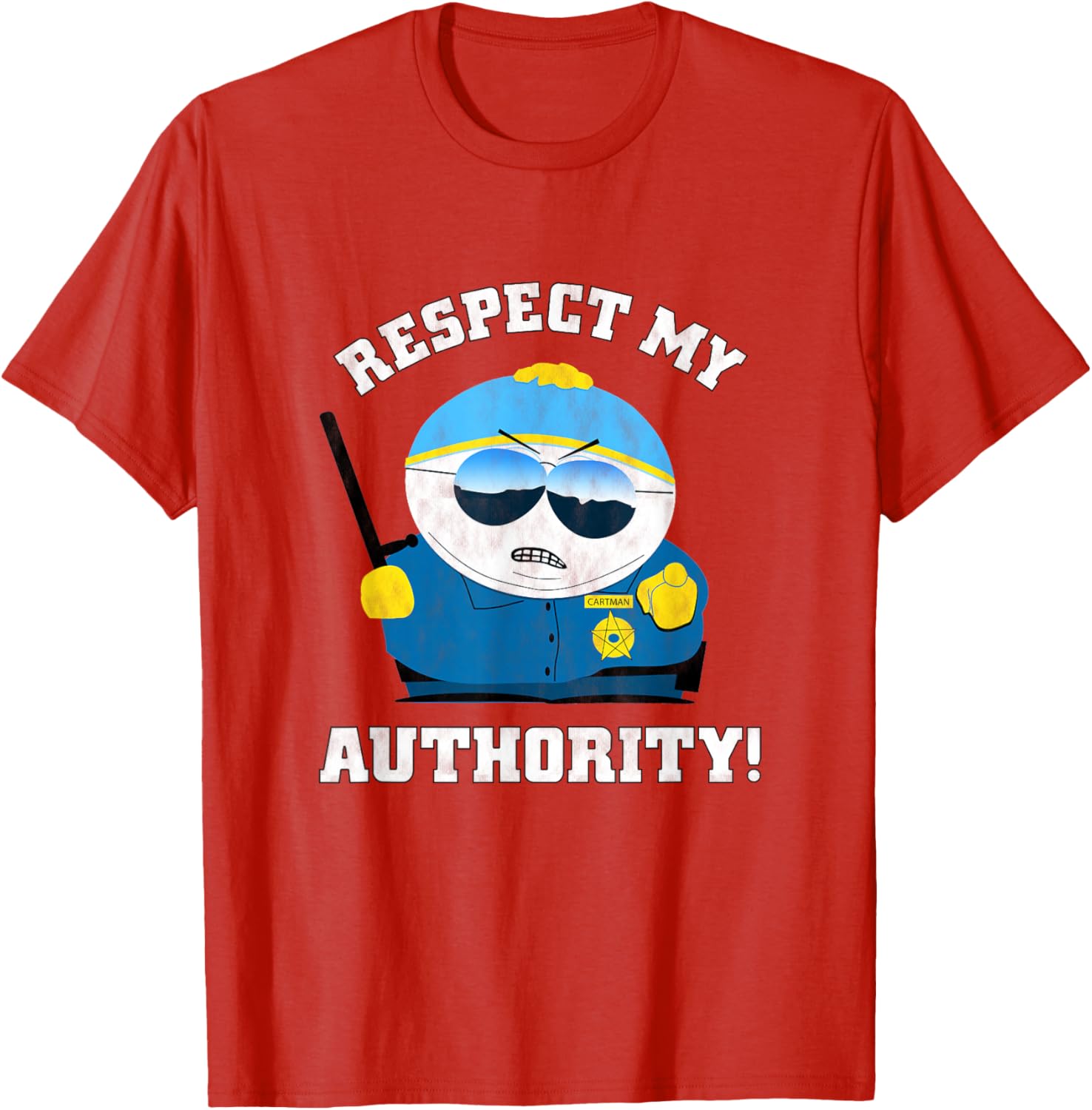 South Park Officer Cartman T-Shirt Fun Apparel for Fans and Collectors - 7