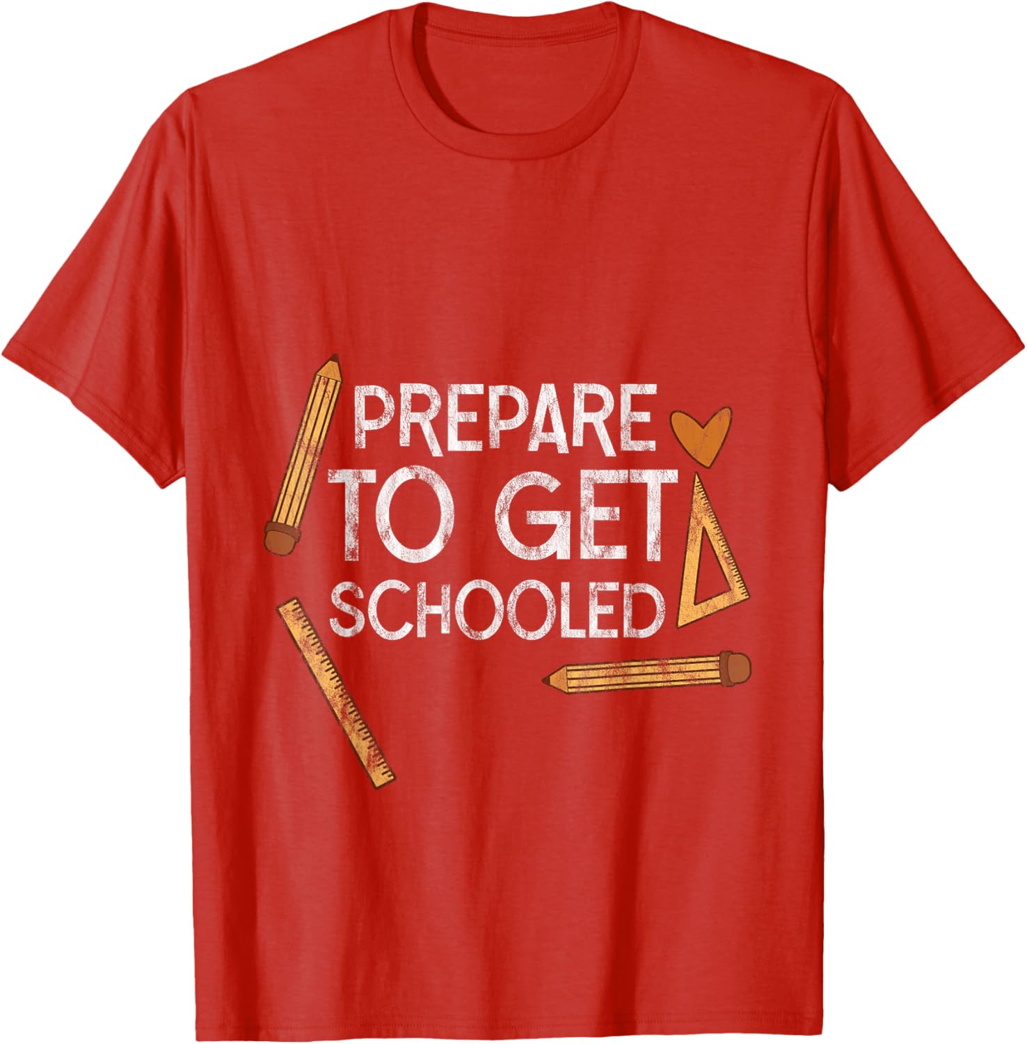 Prepare To Get Schooled T-Shirt for Students and Teachers - 16