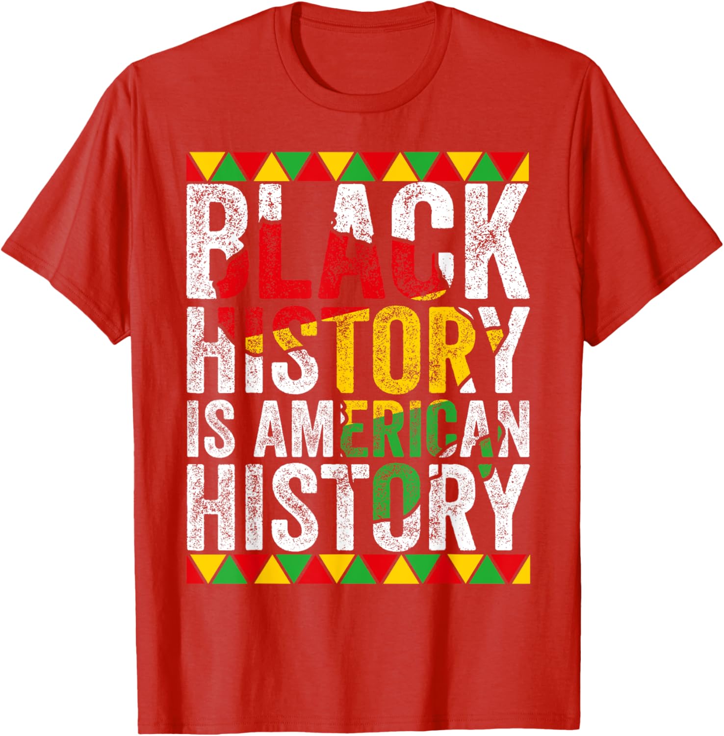 Patriotic Black History is American History African American T-Shirt - 19