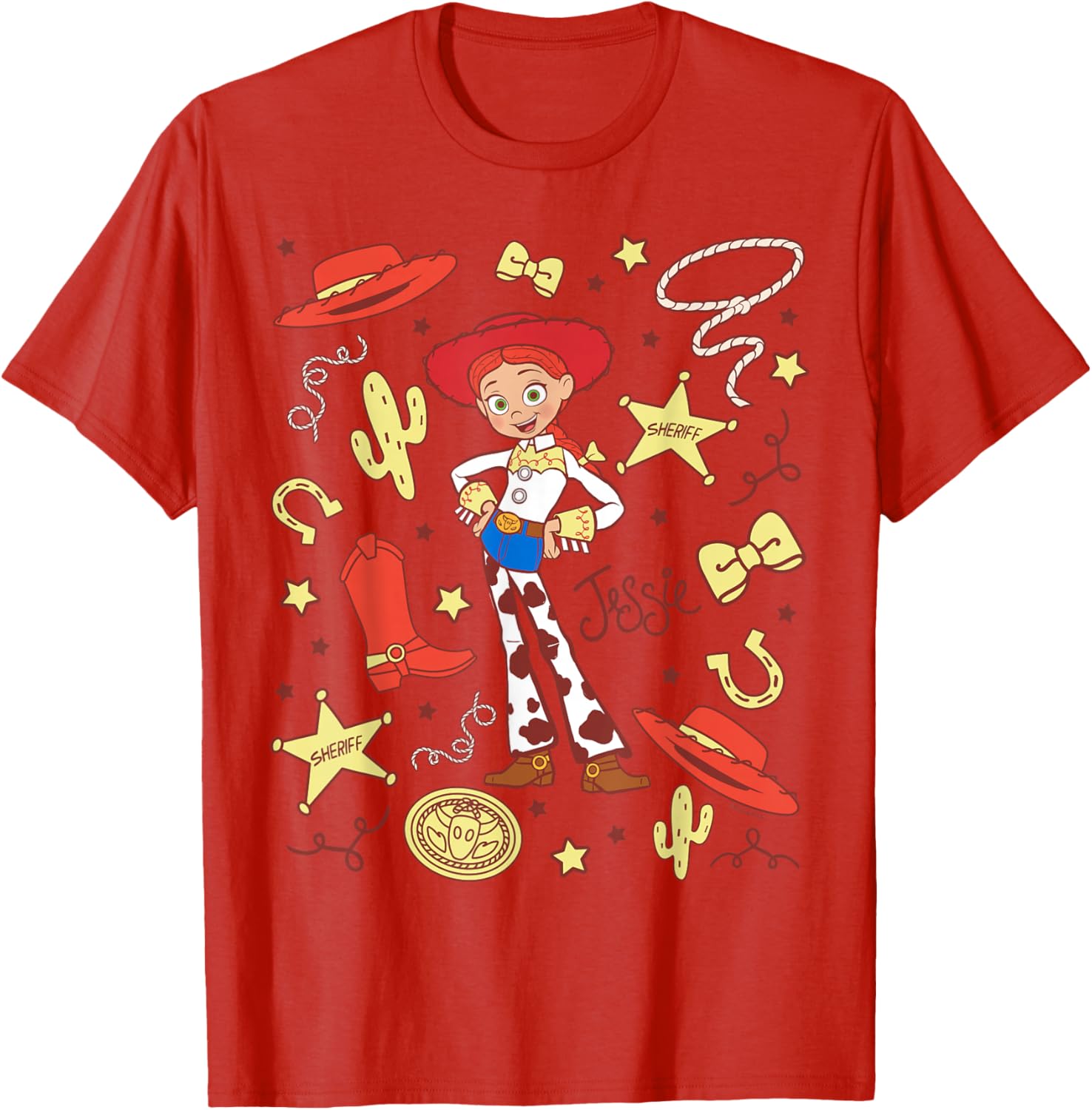 Toy Story Jessie Cowgirl Western Spirit T-Shirt for Kids and Adults - 12