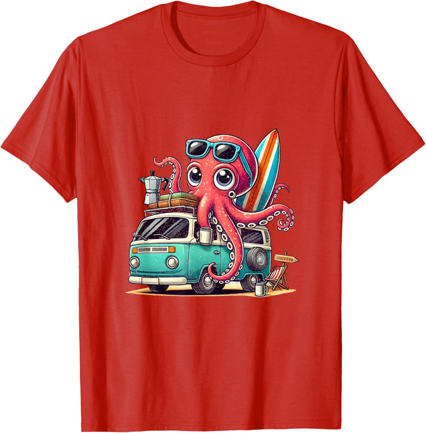 Octoescapes T-Shirt for Fun Adventure Lovers - Stylish and Comfortable Design - 3