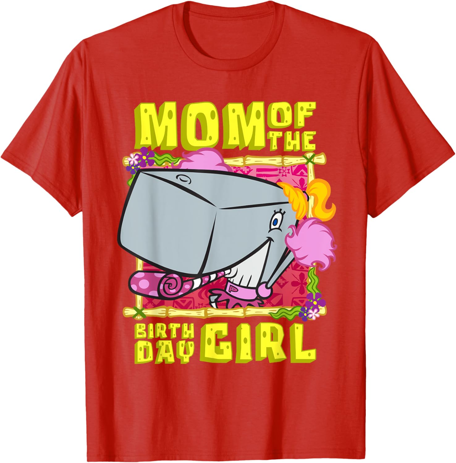 SpongeBob Pearl Krabs Mom T-Shirt Perfect Gift for Birthday Girls - 15