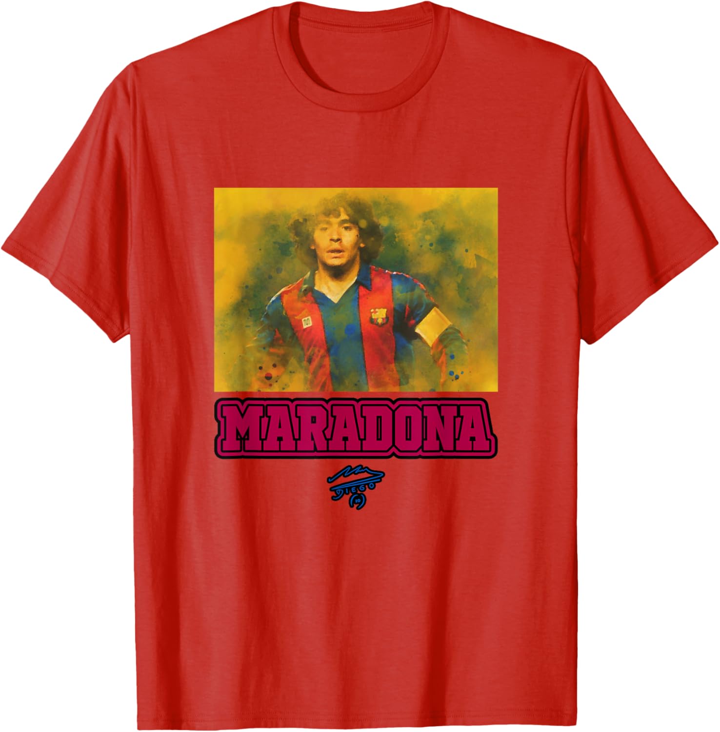 Stylish Maradona Barcelona T-Shirt for Football Fans and Casual Wear - 8