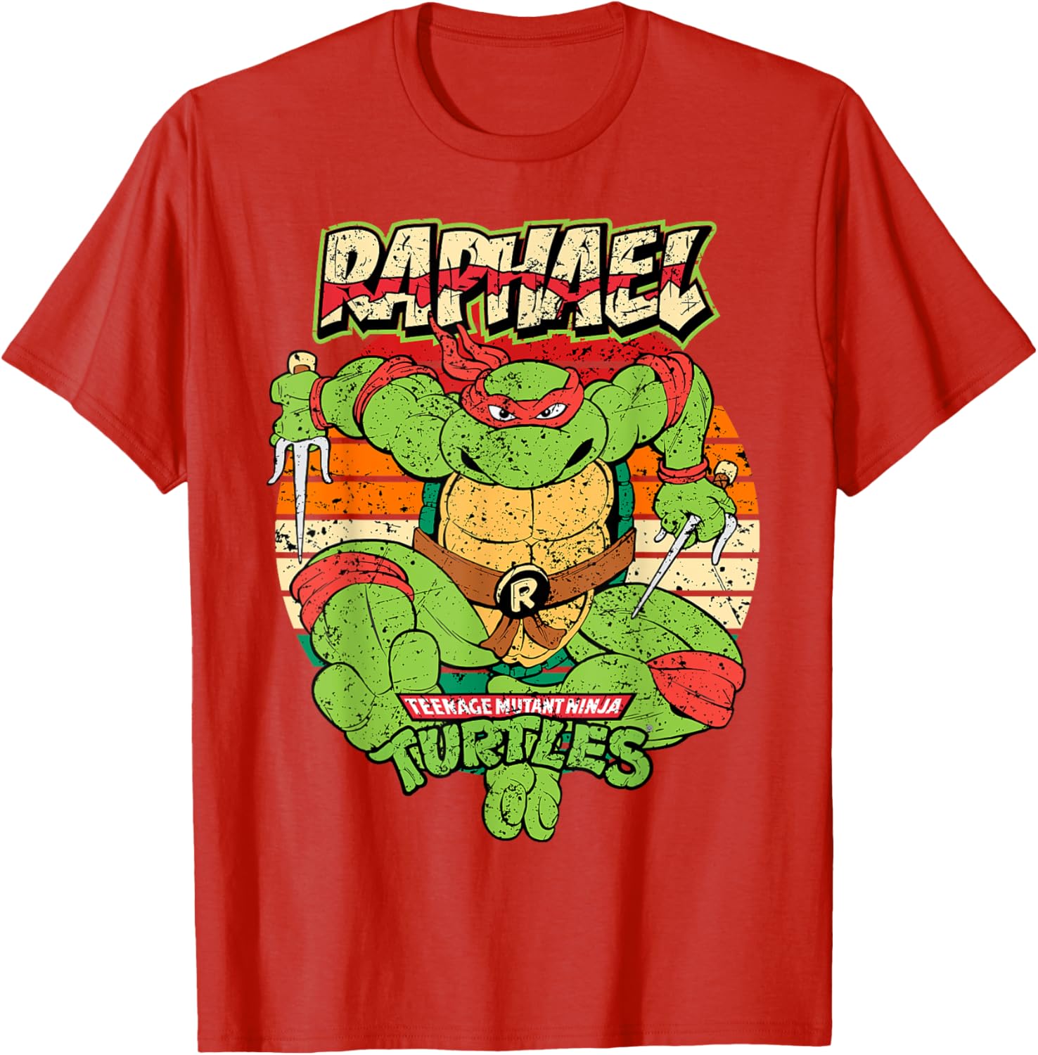 Raphael Action Sunset T-Shirt - Mademark x Teenage Mutant Ninja Turtles - 16