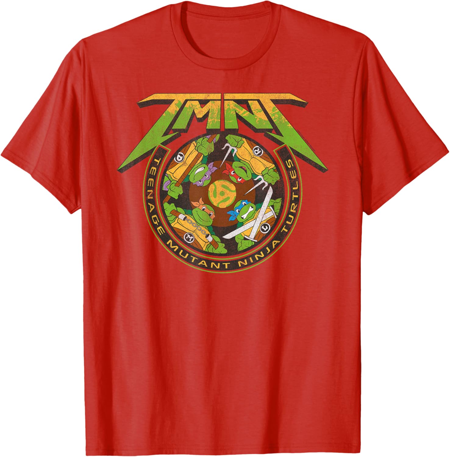 Teenage Mutant Ninja Turtles Retro Sewer View T-Shirt for Fans - 1