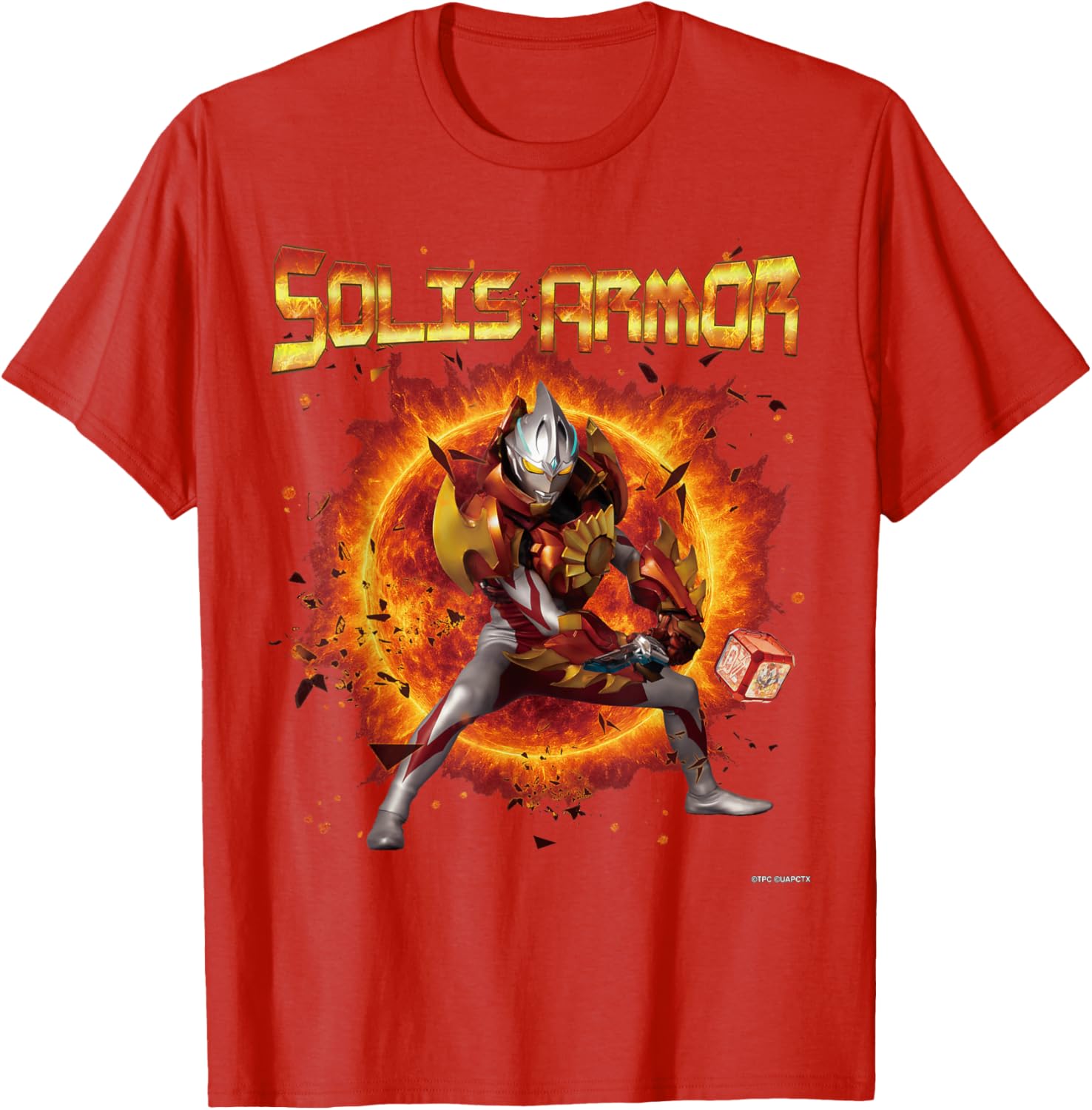 Ultraman Arc Solis Armor T-Shirt for Fans of Classic Sci-Fi Heroes - 6