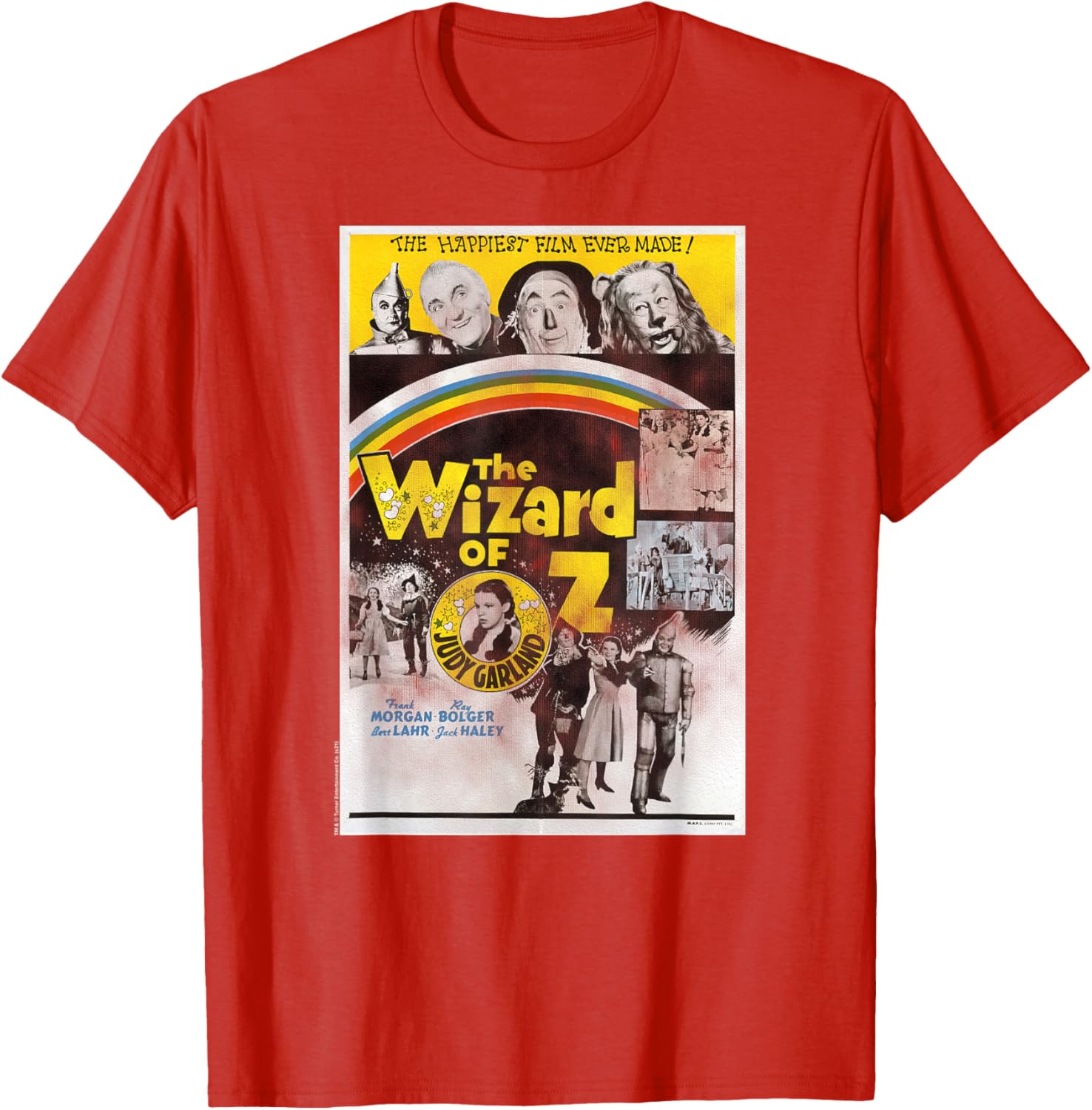 Wizard of Oz Vintage Movie Poster T-Shirt for Fans of Classic Films - 6