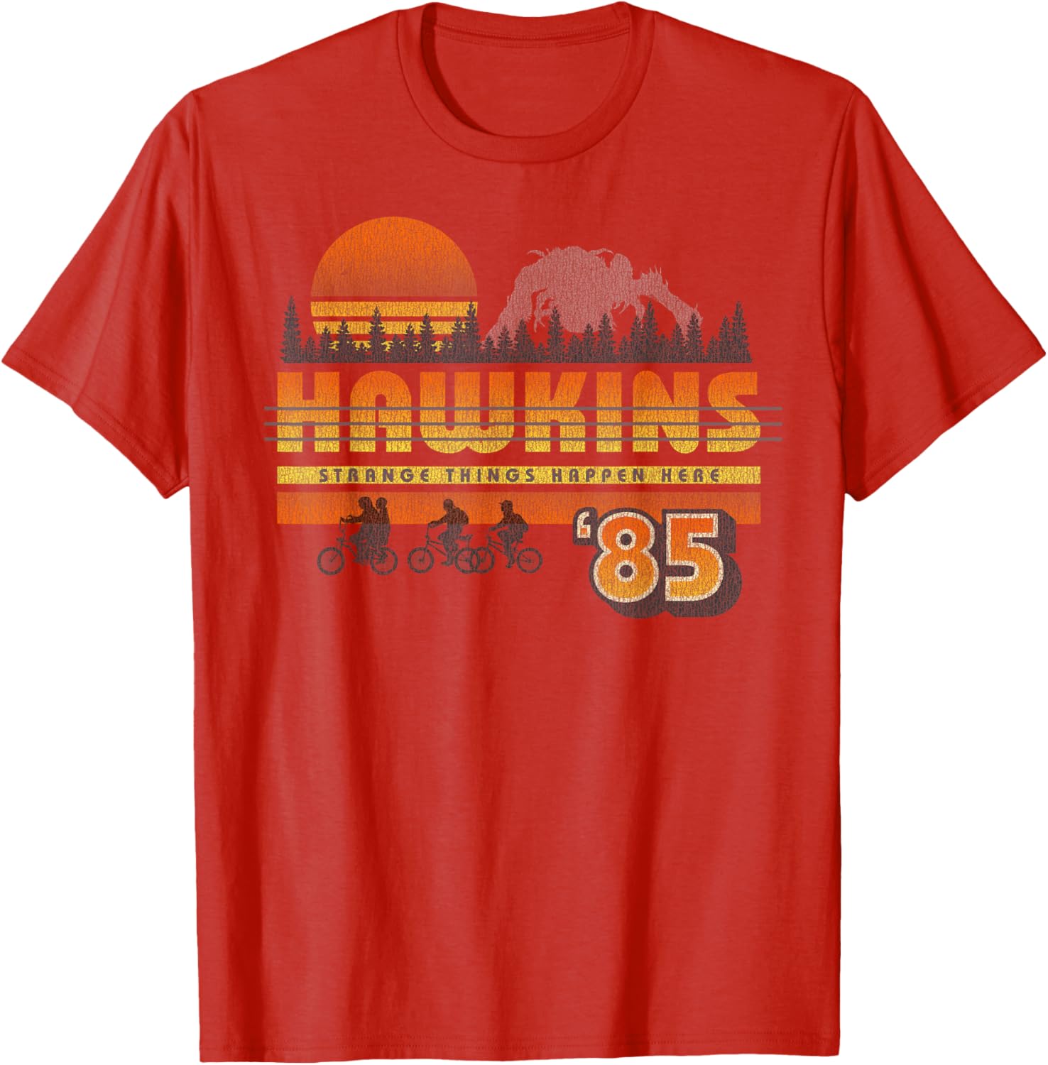 Stranger Things 85 Retro T-Shirt for Fans of Hawkins Adventure - 3