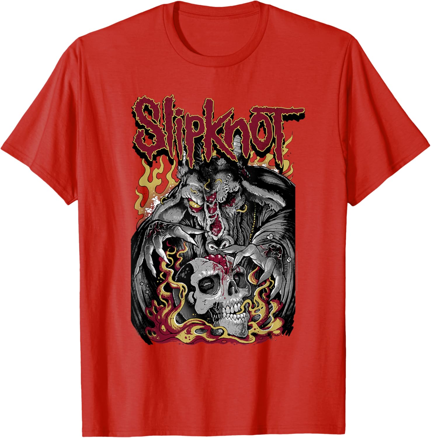 Slipknot Brain Reaper T-Shirt for Fans of Unique Rock Apparel - 1