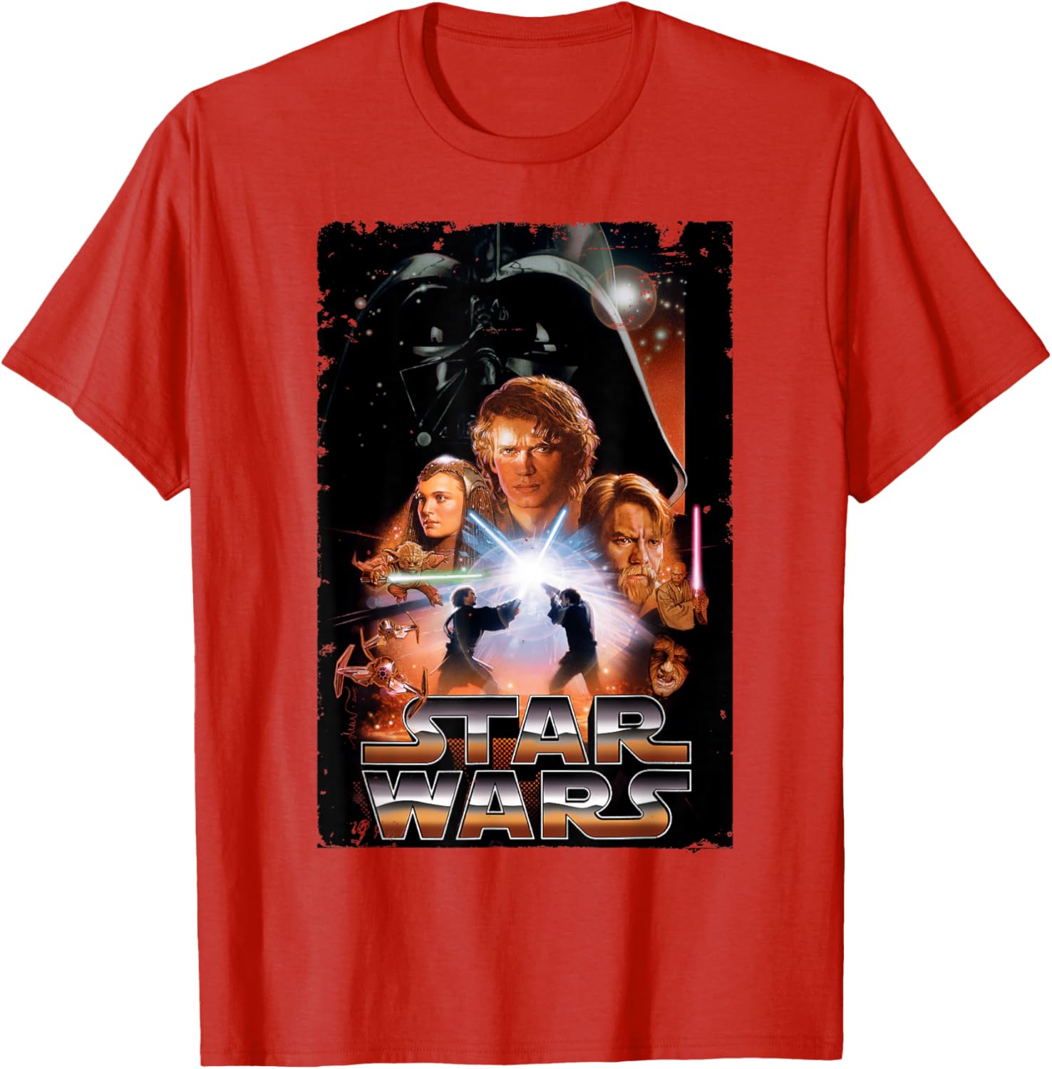 Vintage Star Wars Revenge of the Sith T-Shirt for Disney Fans - 13