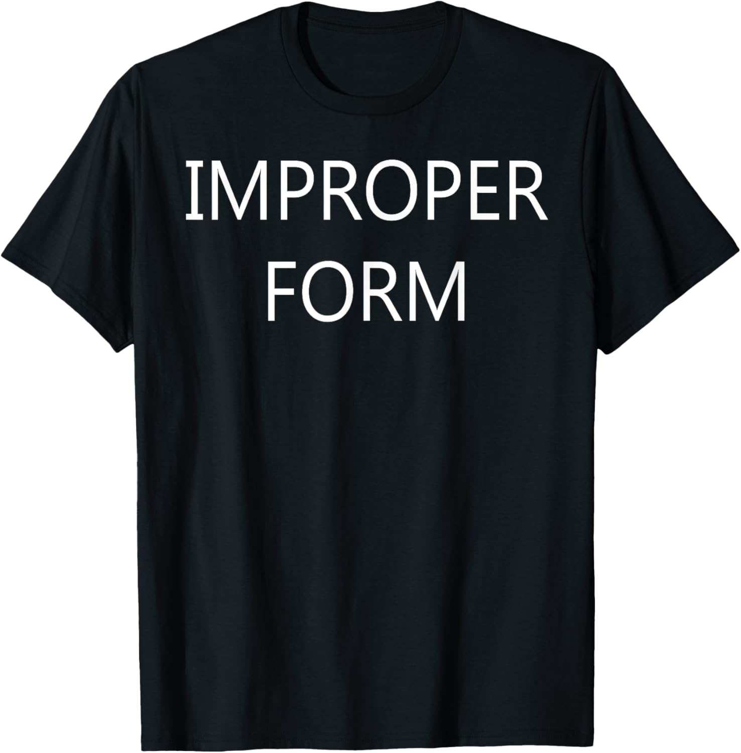 Trendy Improper Form T-Shirt for Stylish Everyday Wear - 24