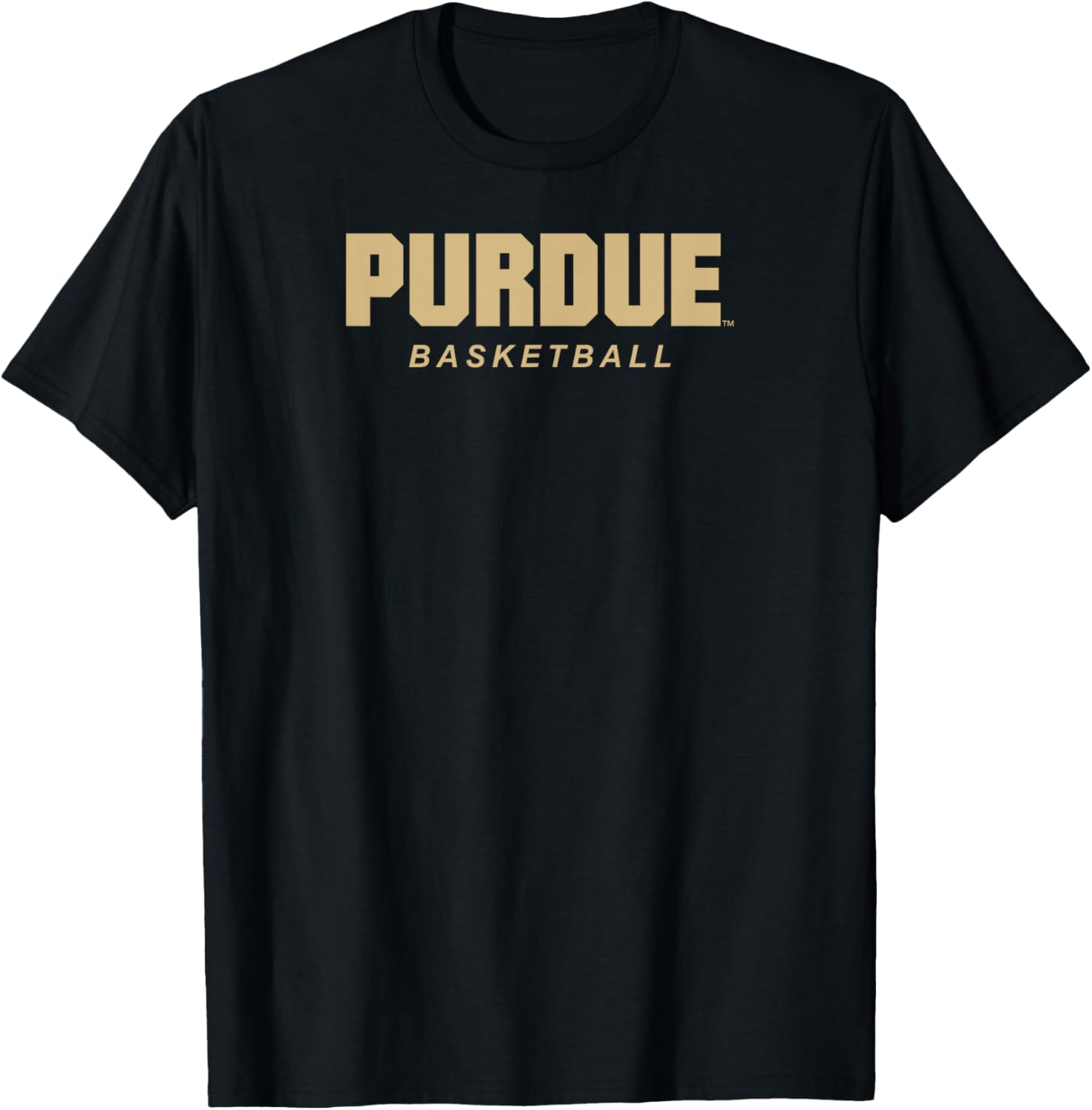 Purdue Basketball Logo Stack T-Shirt for Fans – Stylish & Comfortable Wear - 1