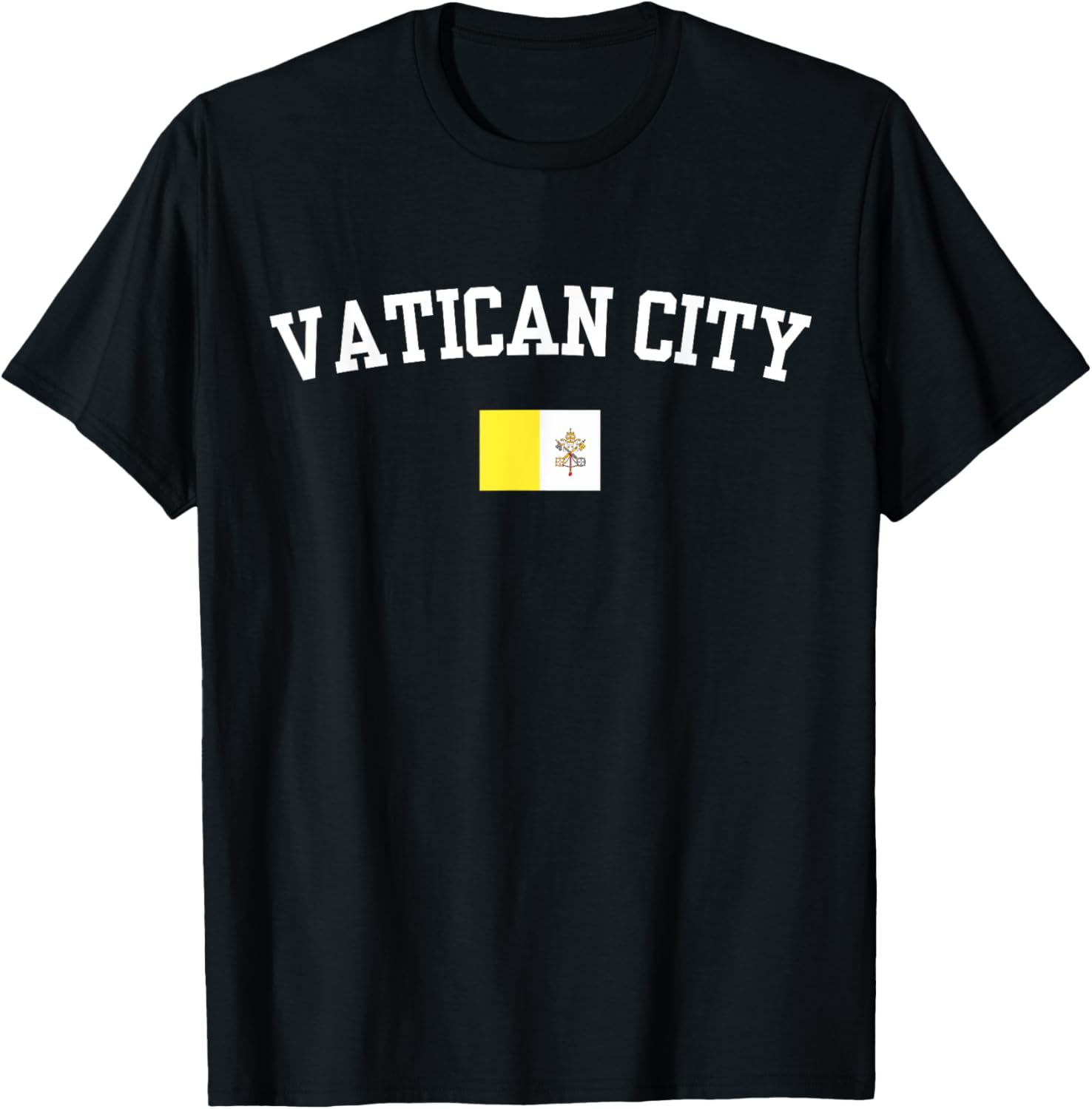 Vatican City Flag Travel T-Shirt Perfect for Souvenir Lovers - 6