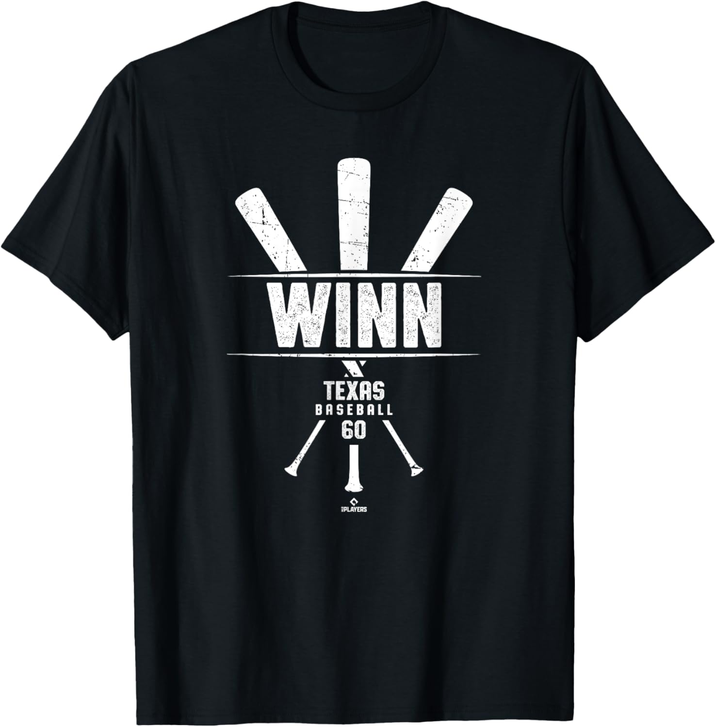 Vintage Cole Winn Texas Baseball T-Shirt MLBPA Gameday Apparel - 1