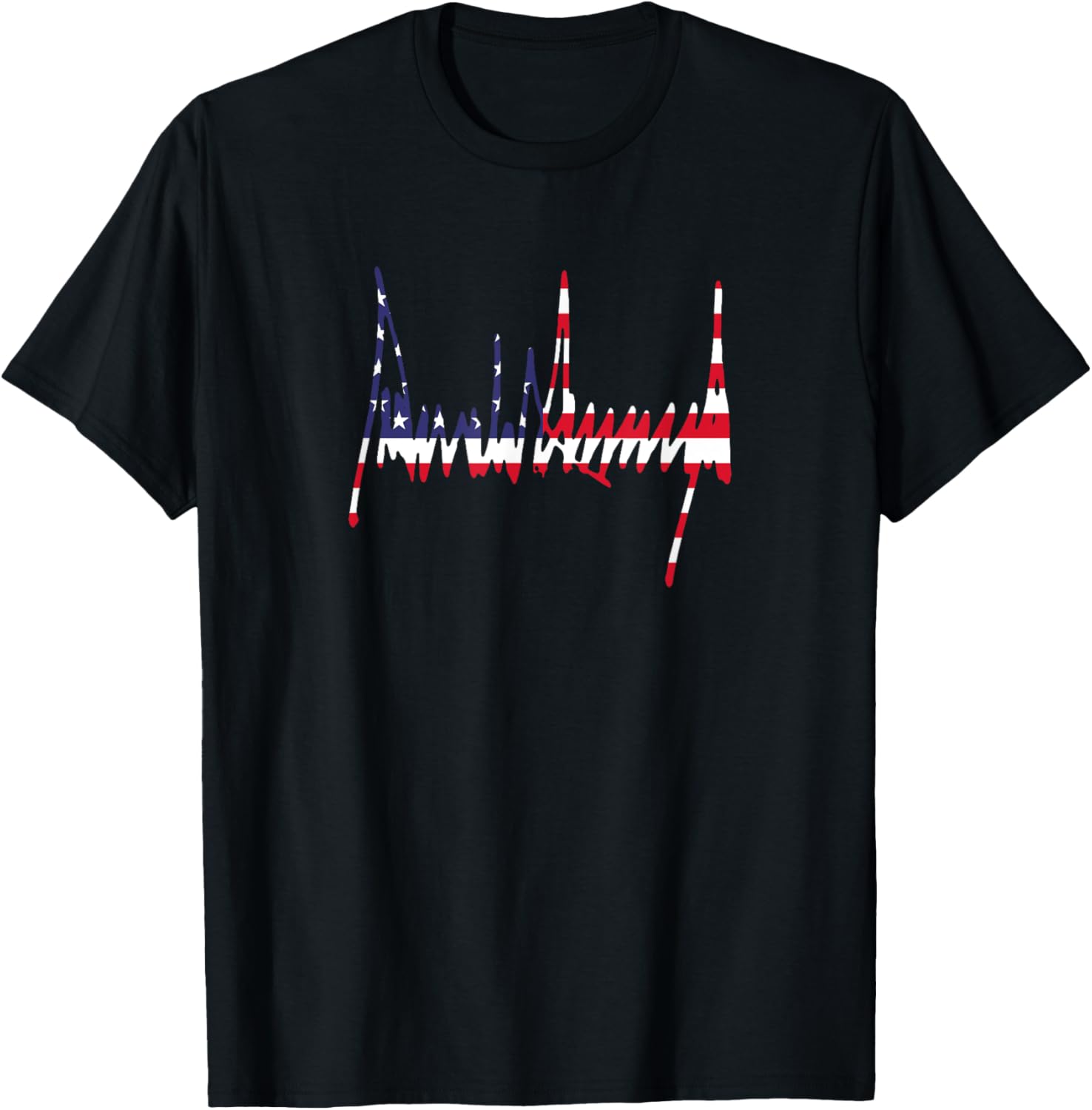 Signature US Flag Number 47 Jersey T-Shirt for 4th of July Celebration - 29