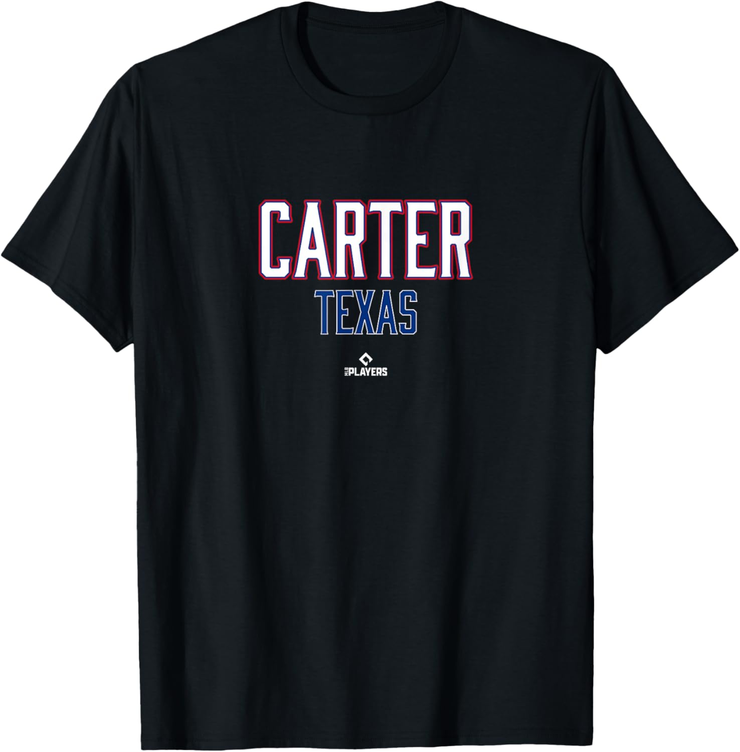 Player Pride Texas Edition Evan Carter MLBPA T-Shirt for Fans and Players - 5