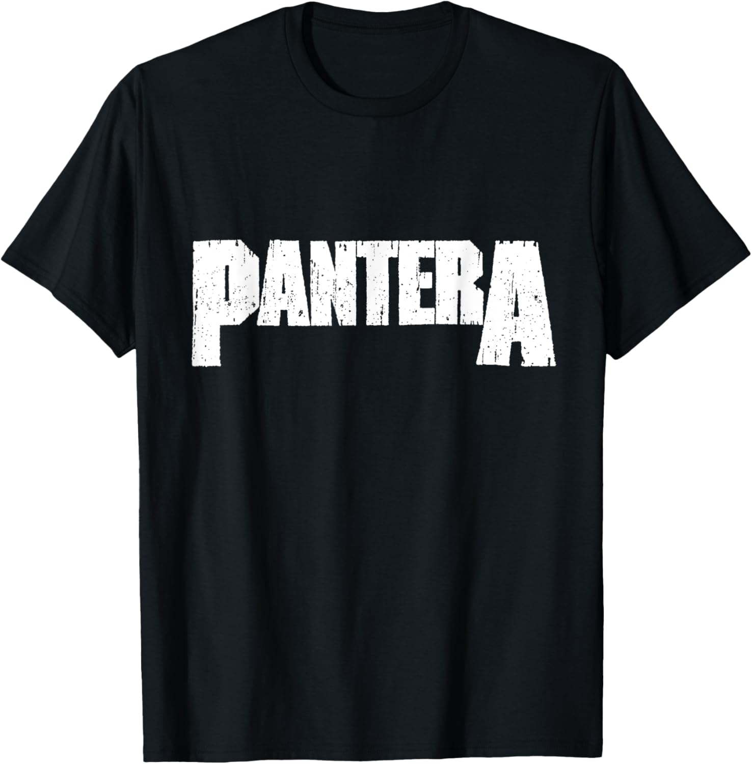 Official Pantera White Logo T-Shirt for Rock Fans and Music Lovers - 1