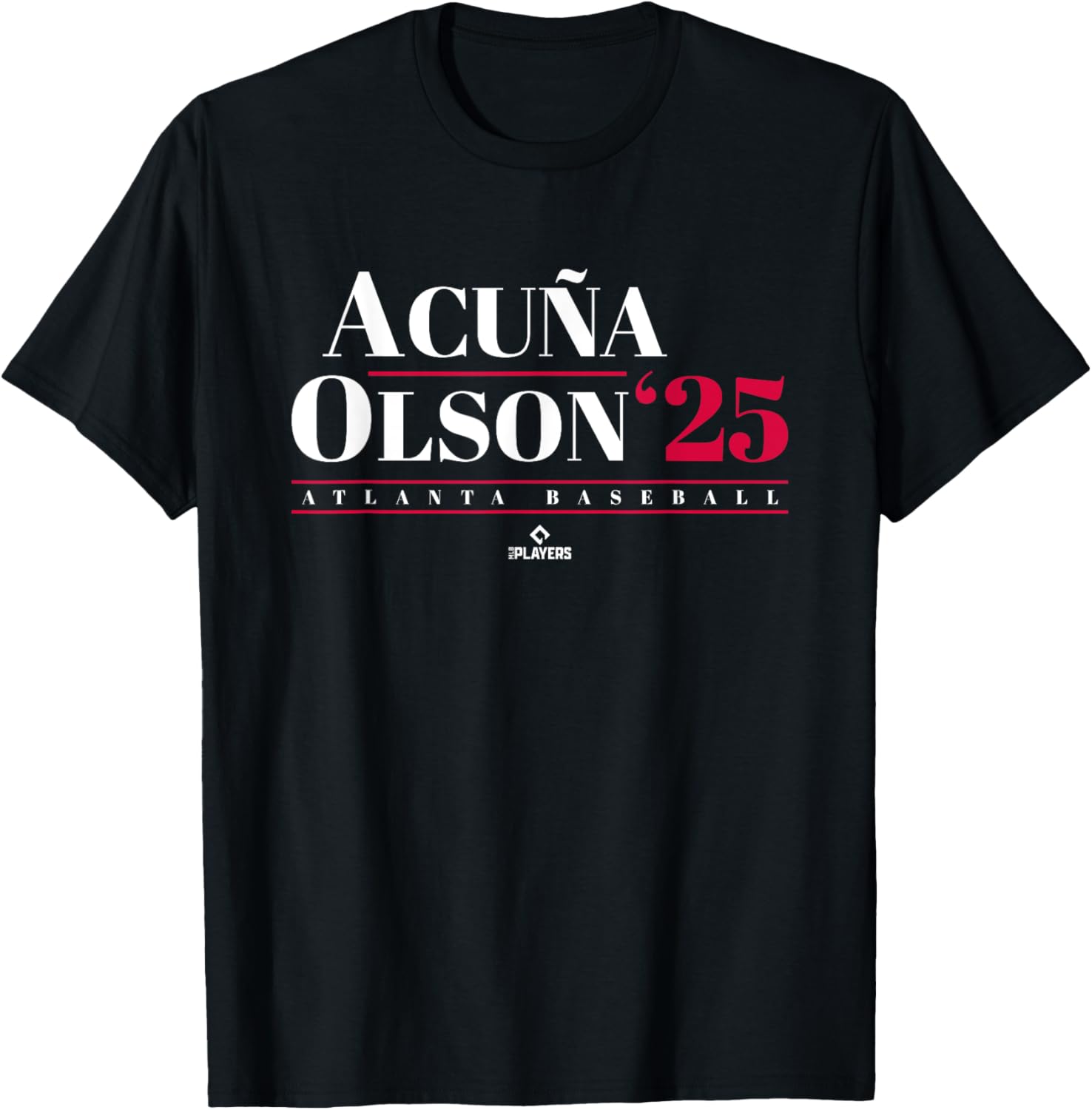 Ronald Acuna Jr. Matt Olson Atlanta Baseball T-Shirt for Fans 2025 - 3
