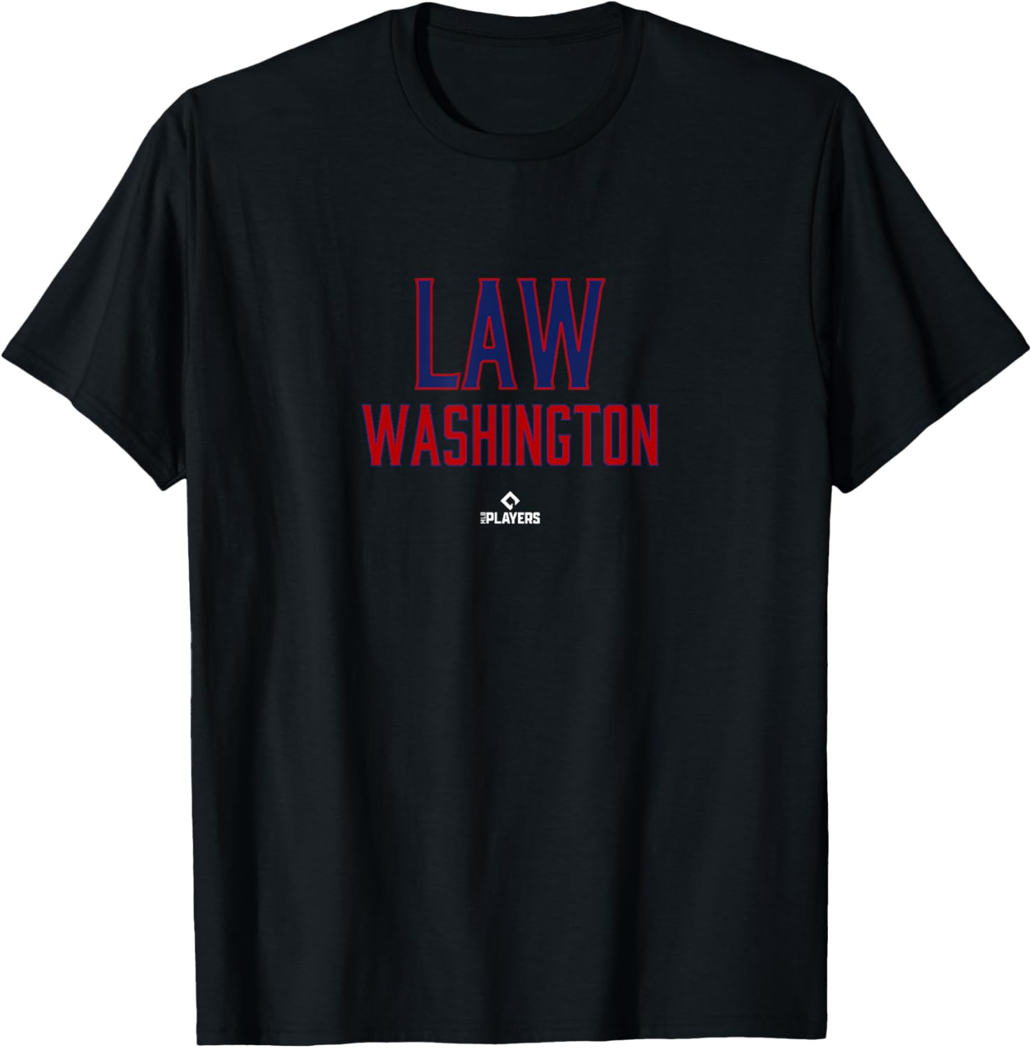 Player Pride Washington Edition Derek Law MLBPA T-Shirt for Fans - 3