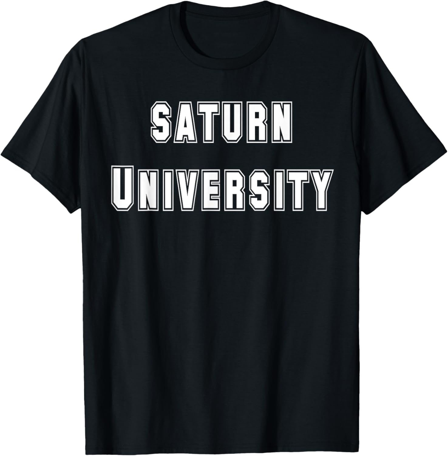Stylish Saturn University T-Shirt for Men and Women - Comfortable Apparel - 1