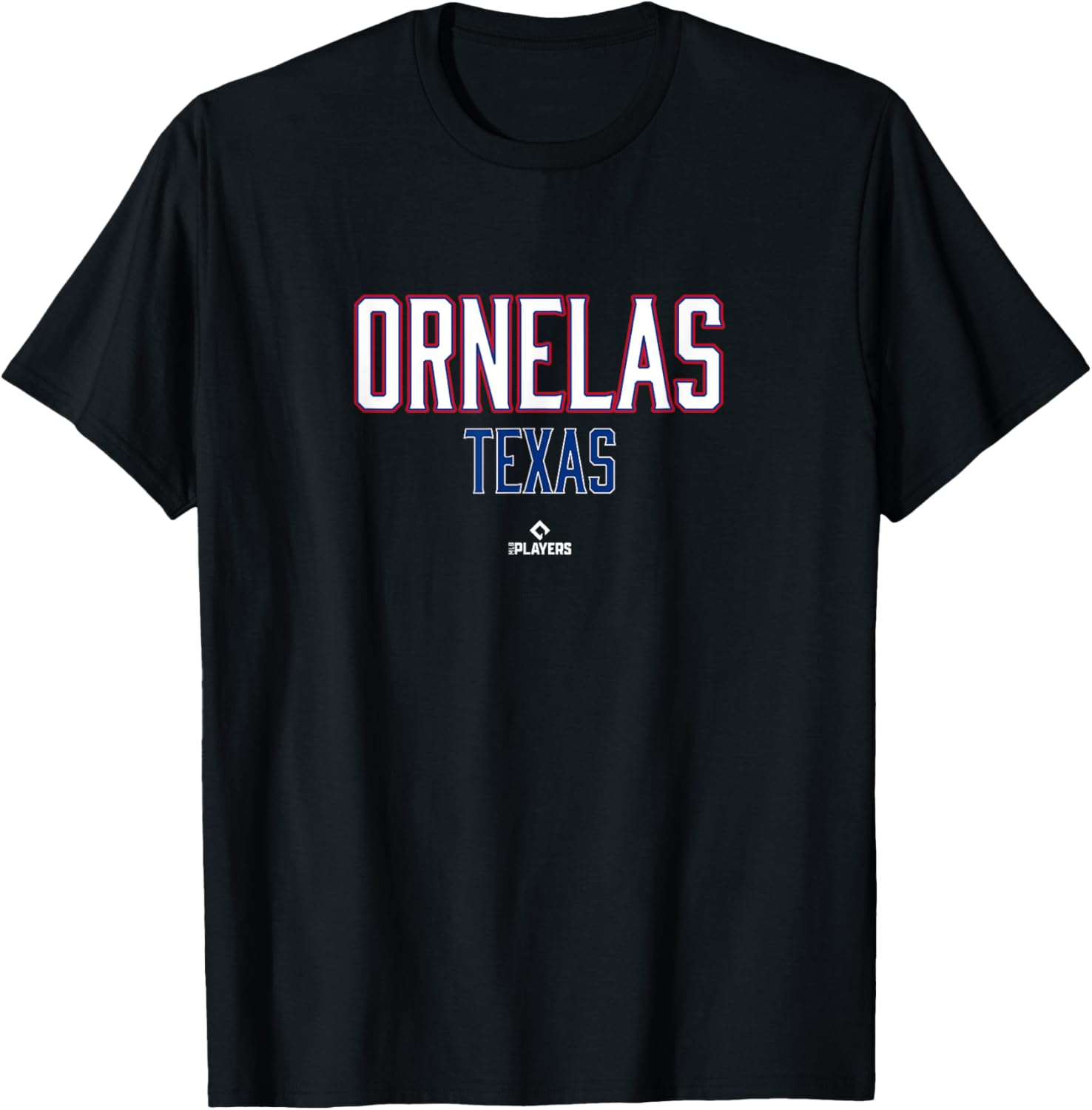 Texas Edition Jonathan Ornelas MLBPA T-Shirt for Proud Fans and Players - 1