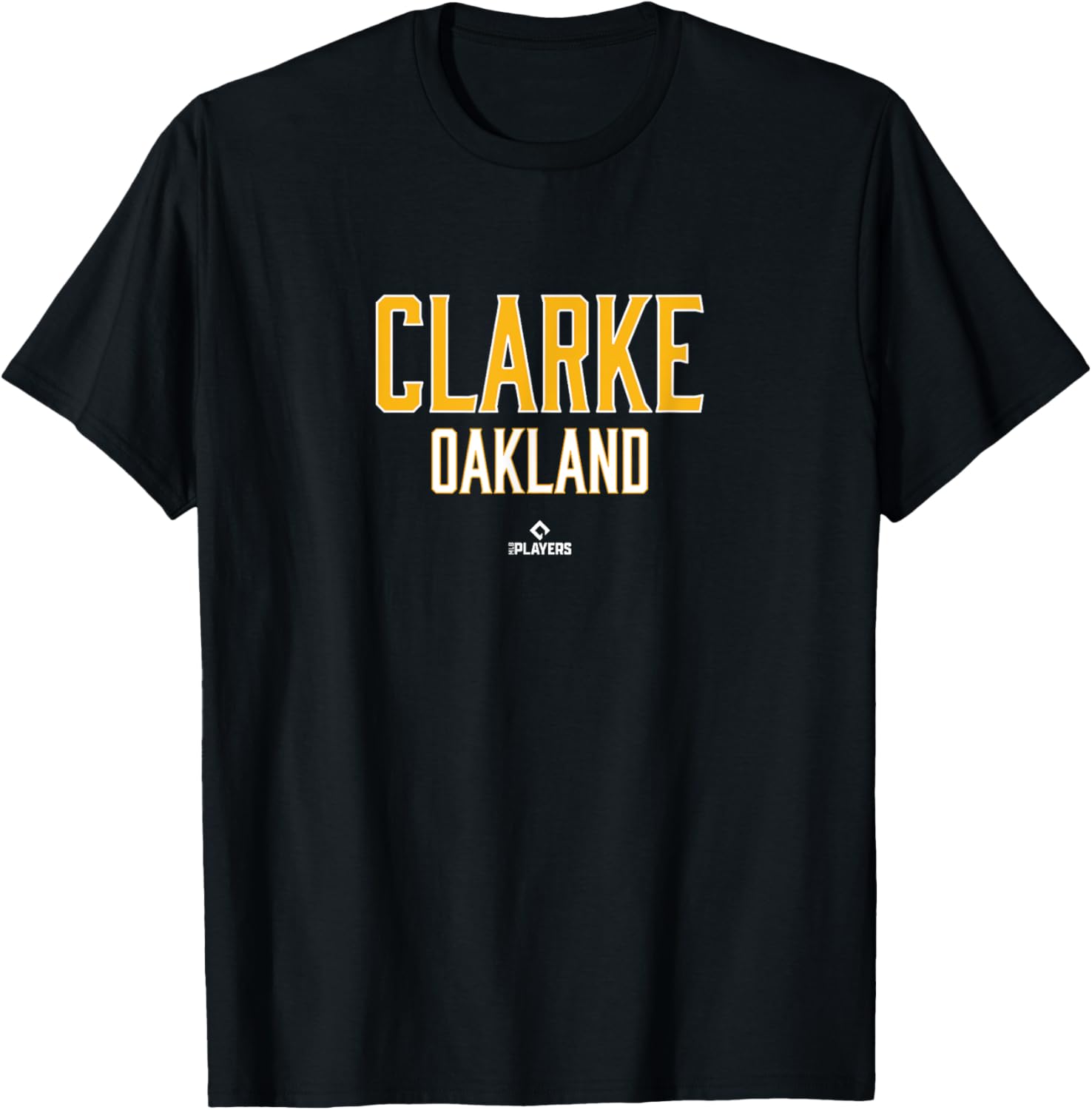 Player Pride Oakland Edition Denzel Clarke MLBPA T-Shirt for Fans - 1