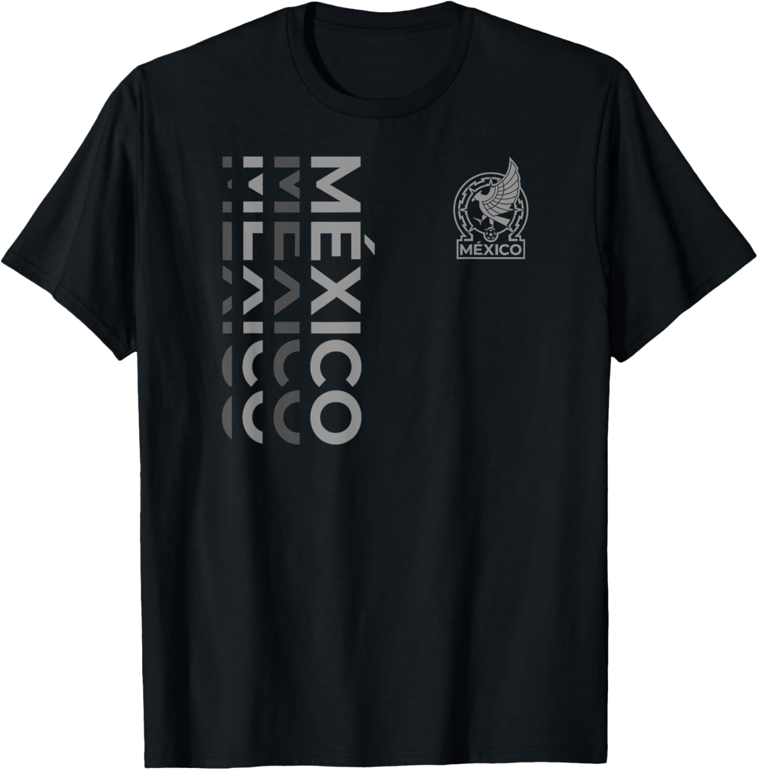 Official Mexico Federation Soccer Apparel Echoes T-Shirt for Fans - 1