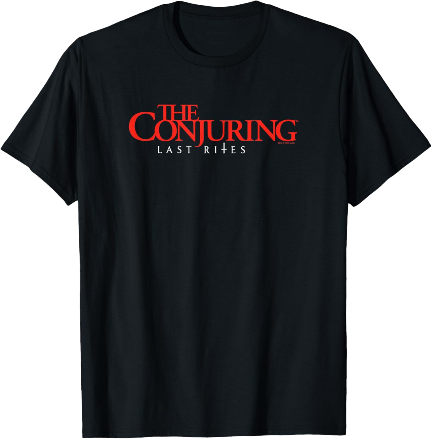 The Conjuring Last Rites Horror Movie Logo T-Shirt for Fans - 3