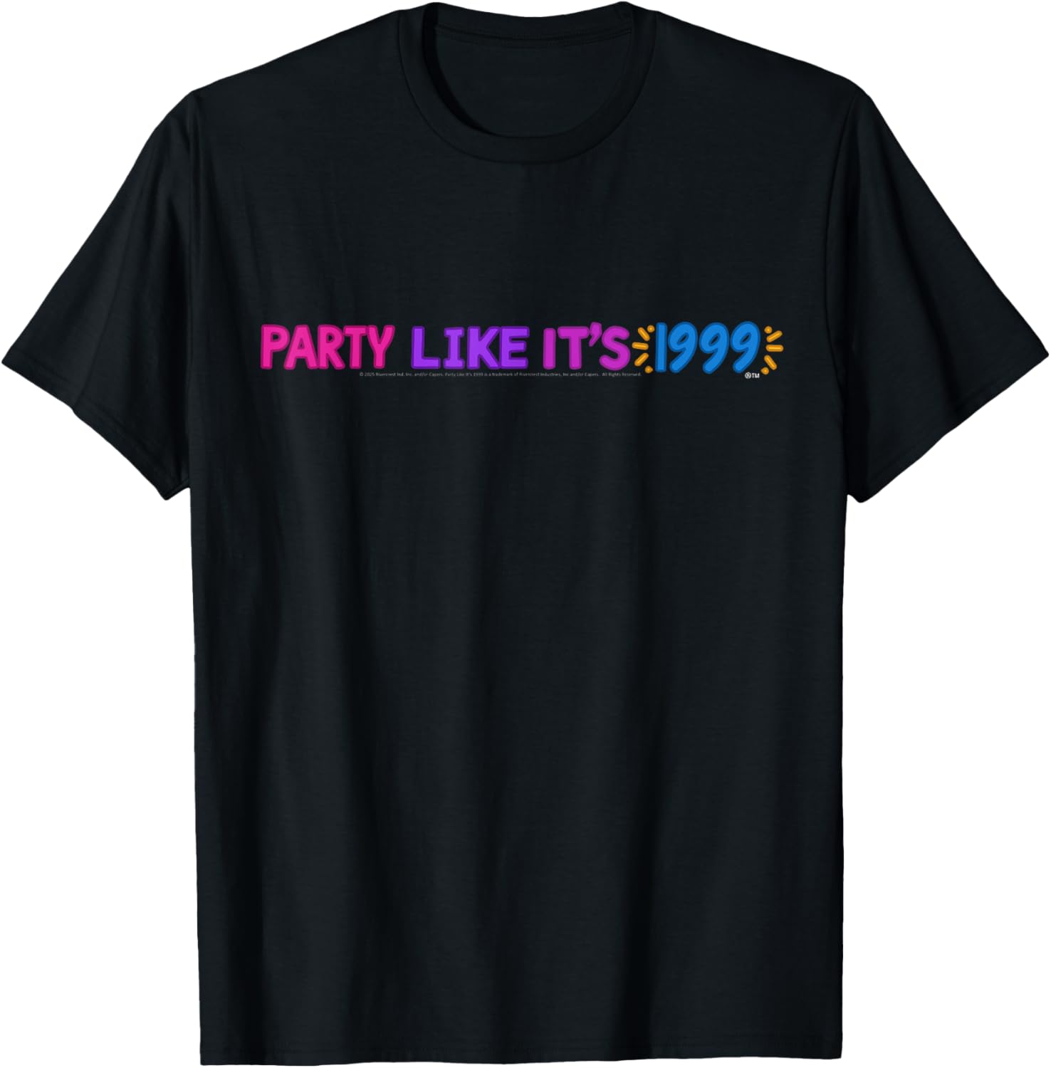 Party Like Its 1999 Flower Power T-Shirt for Retro Style Lovers - 1