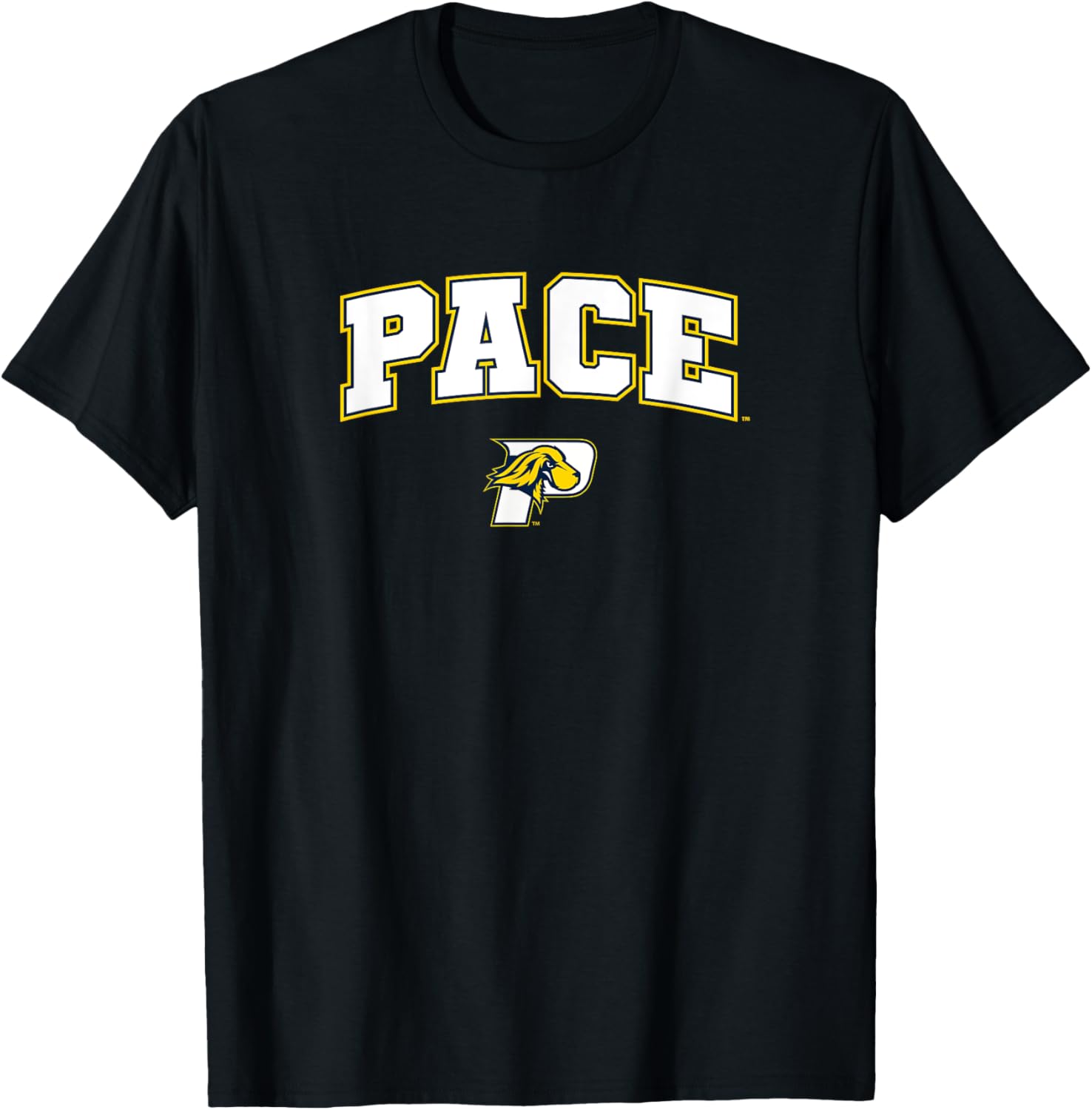 Pace University Setters Arch Logo T-Shirt Comfortable Stylish Wear - 1
