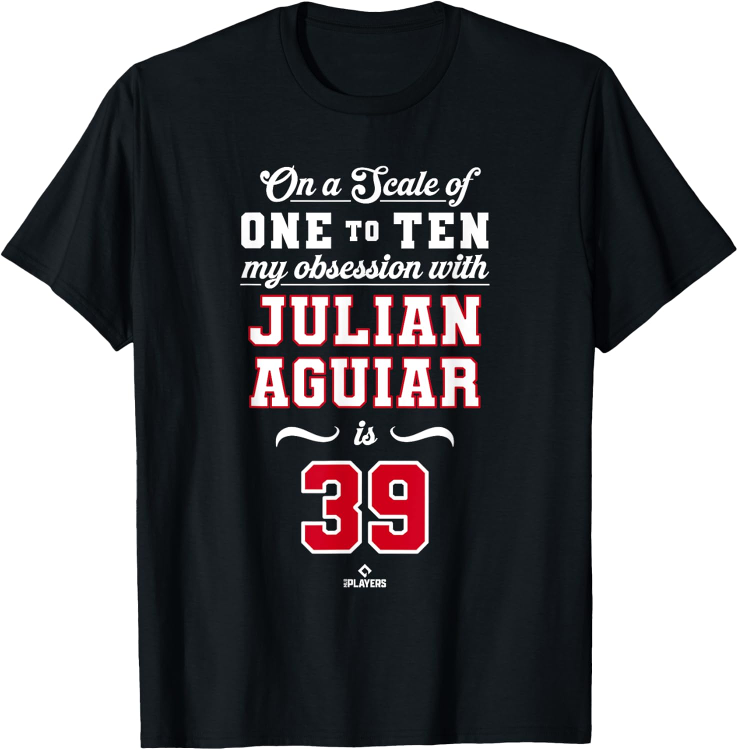 Obsession Julian Aguiar 39 Cincinnati MLBPA T-Shirt for Fans - 1