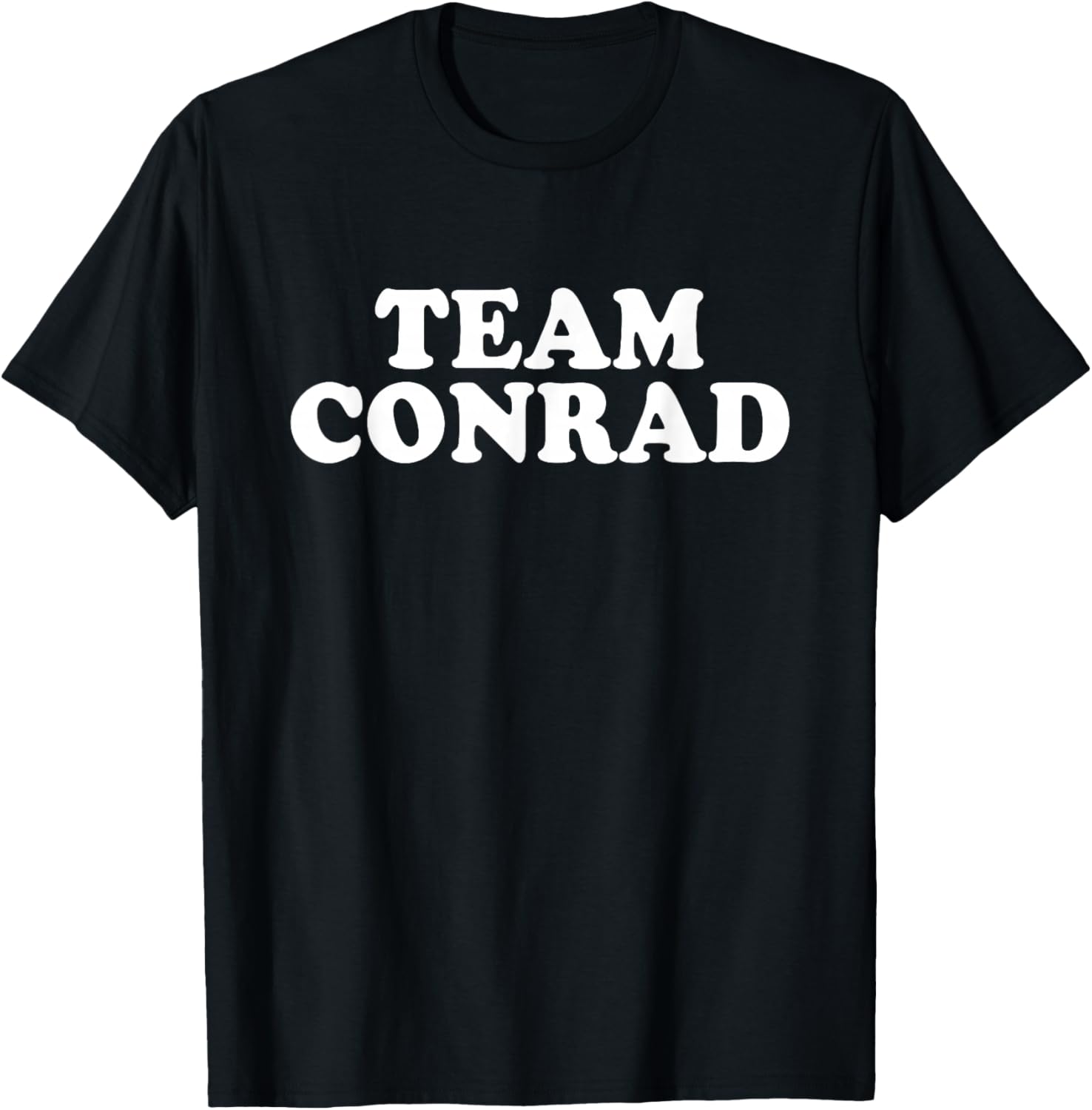 Team Conrad I Love Conrad T-Shirt – Stylish Fan Apparel for All - 1